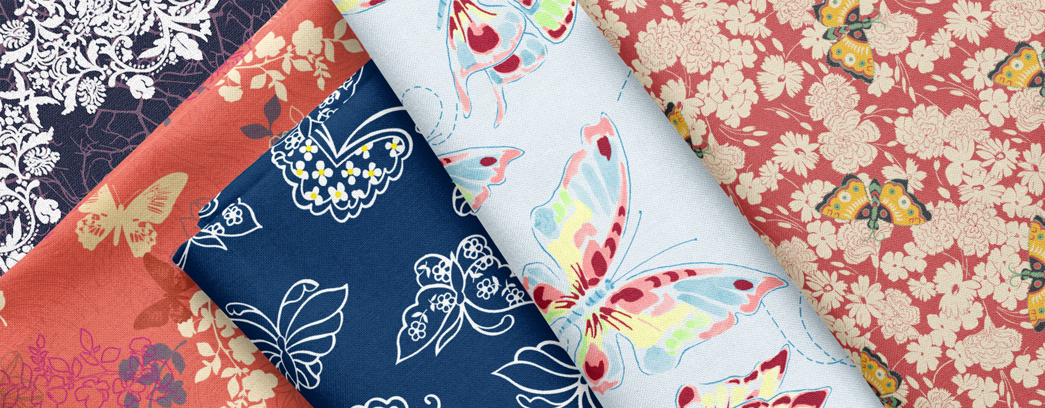 Boho & Butterflies Fabric