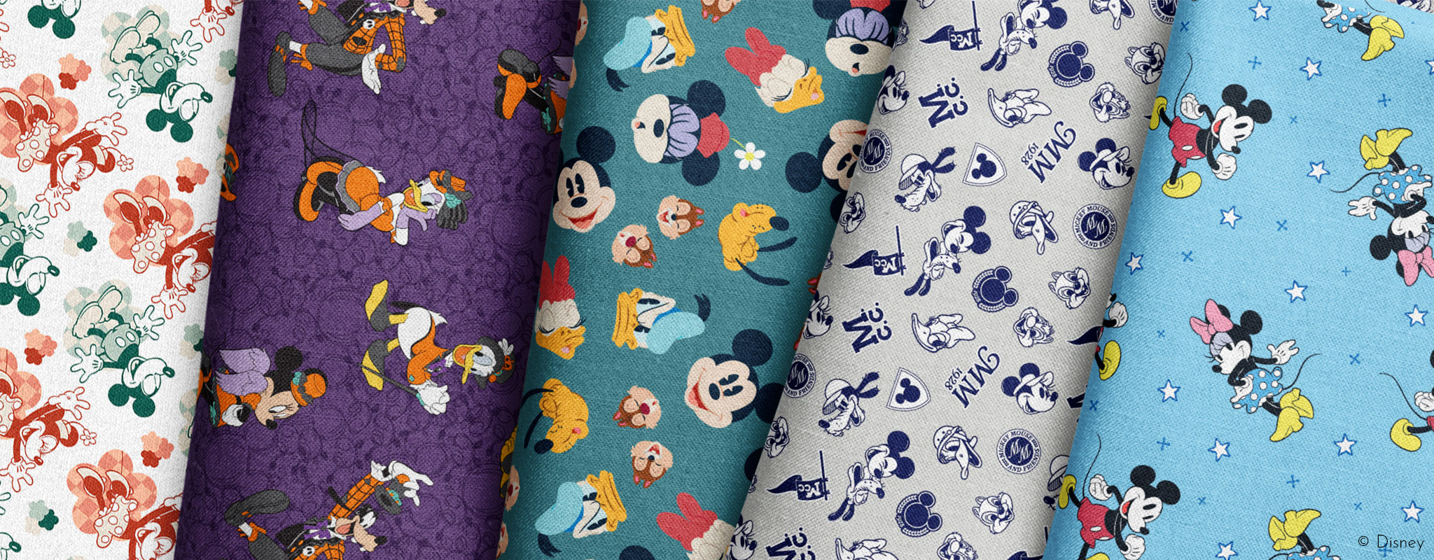Disney Mickey and Friends Fabric
