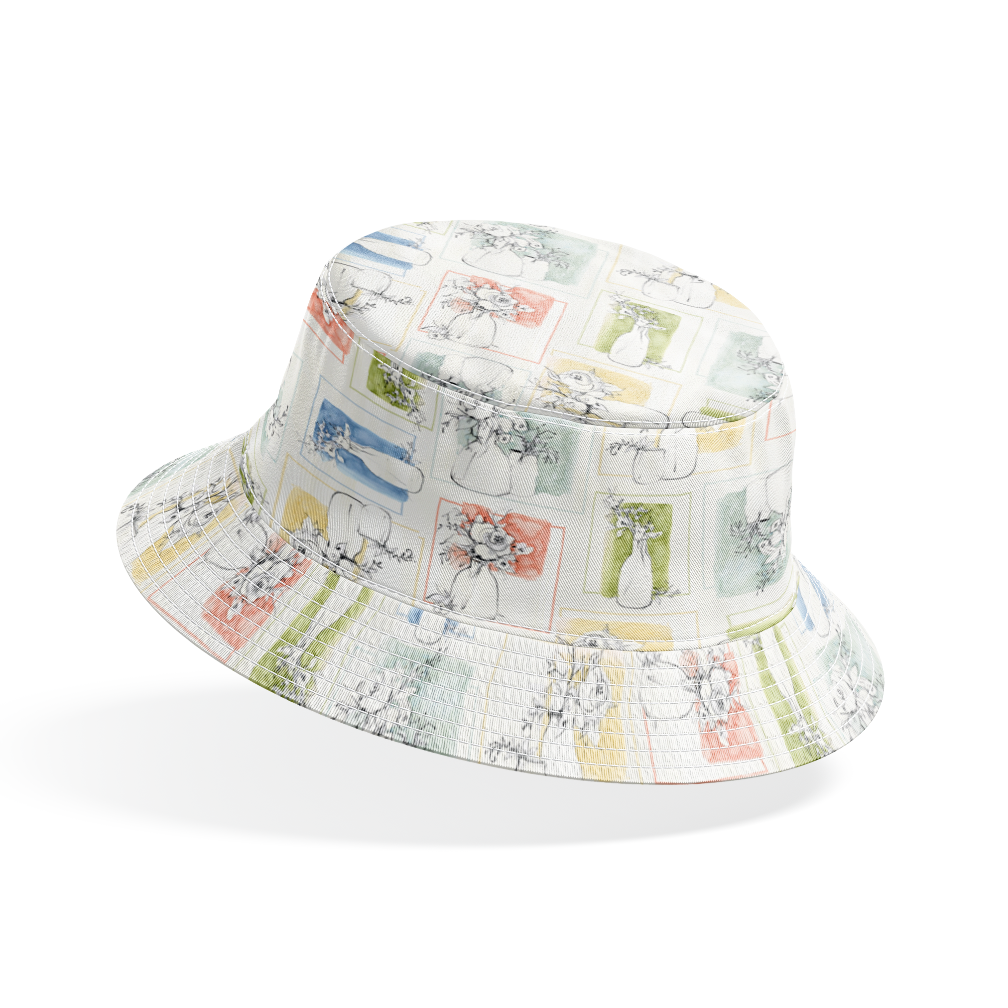 bucket hat mockup