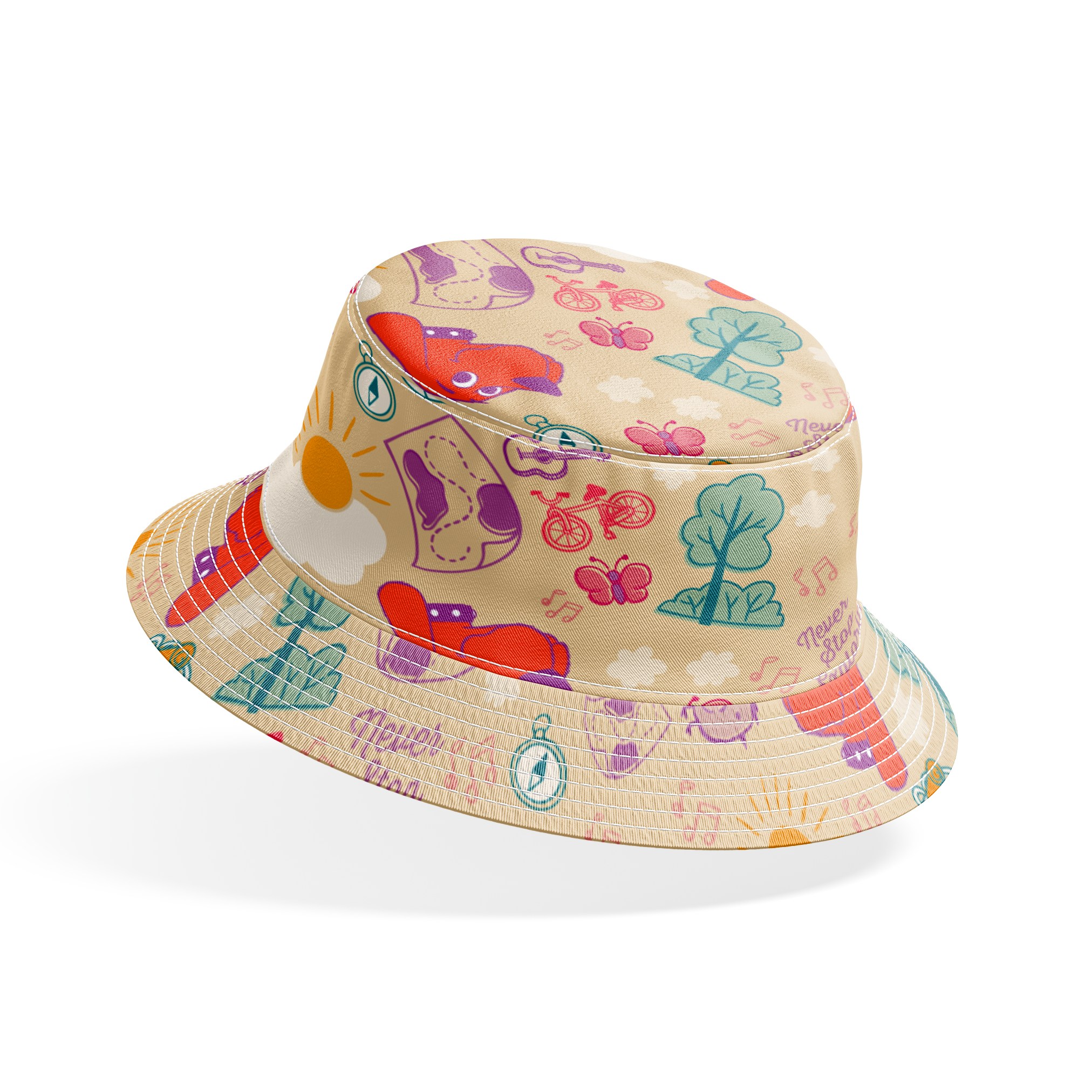 bucket hat mockup
