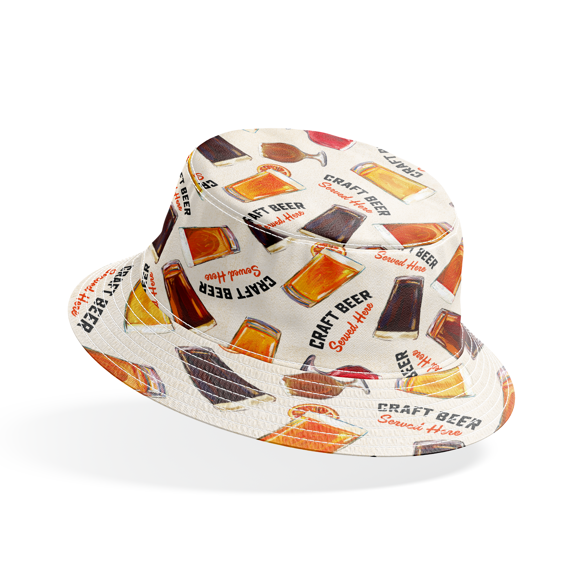bucket hat mockup