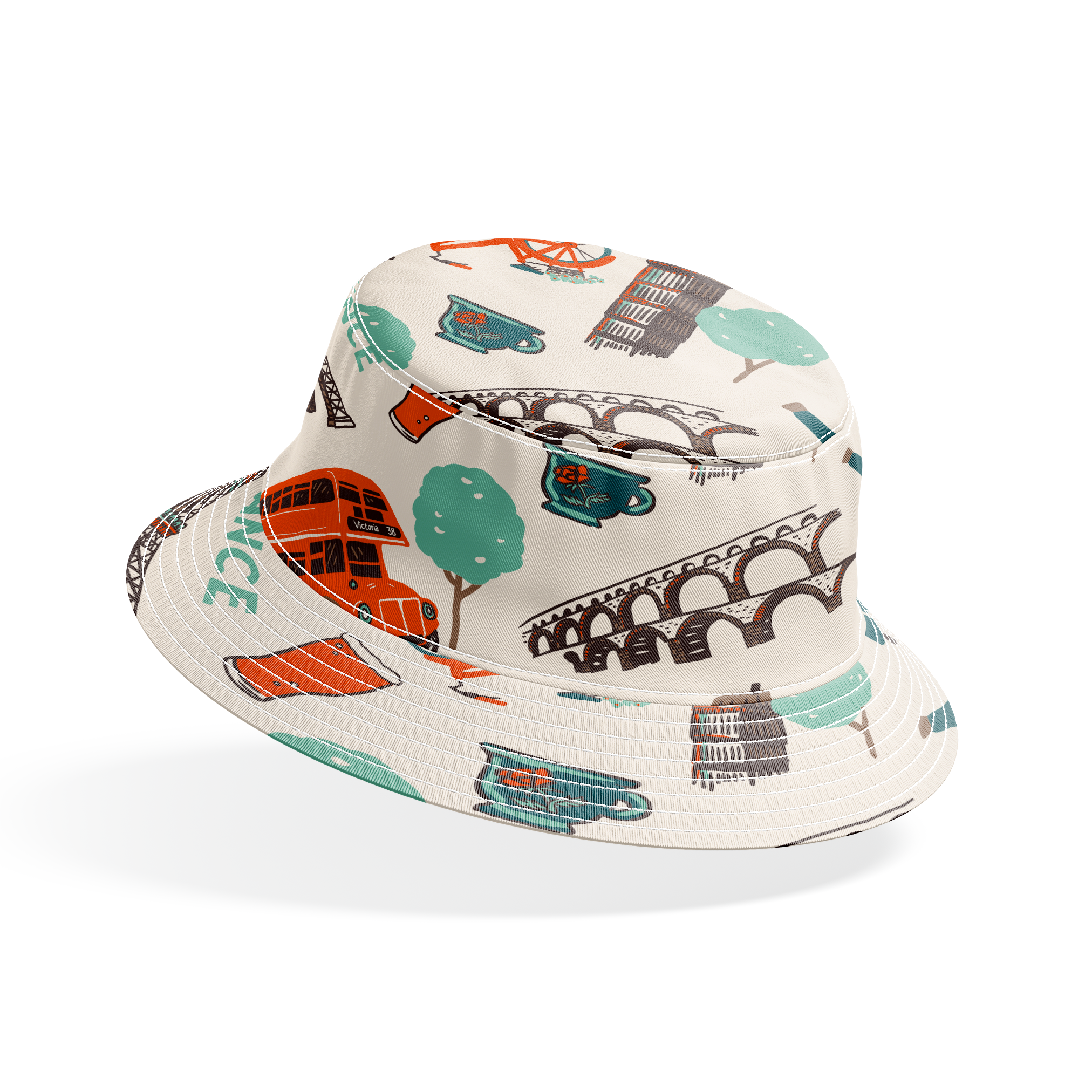 bucket hat mockup