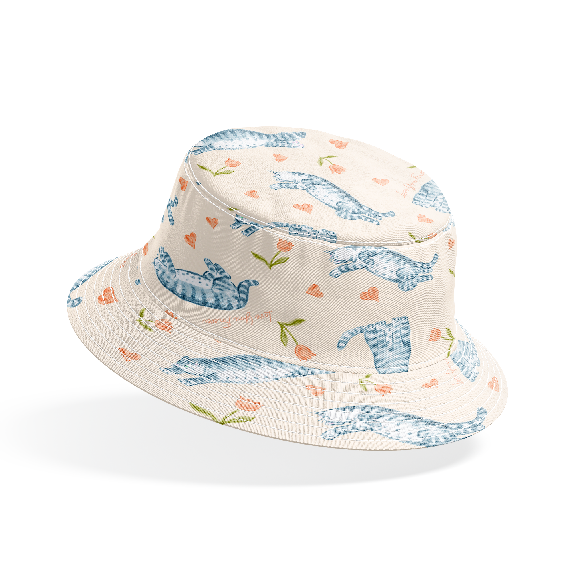 bucket hat mockup