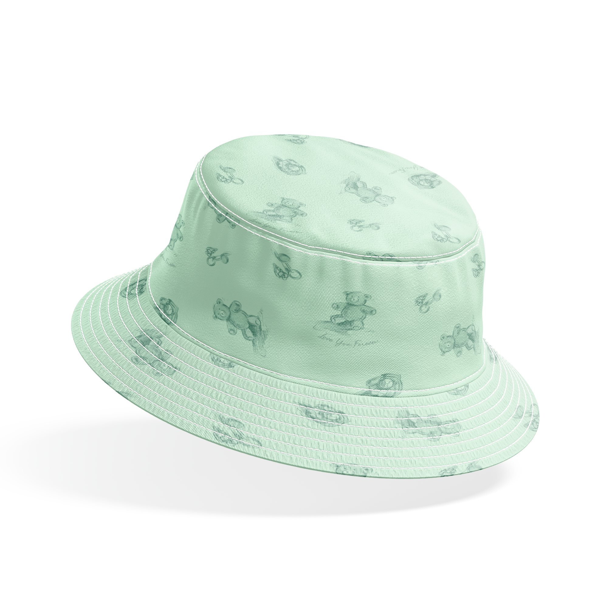 bucket hat mockup