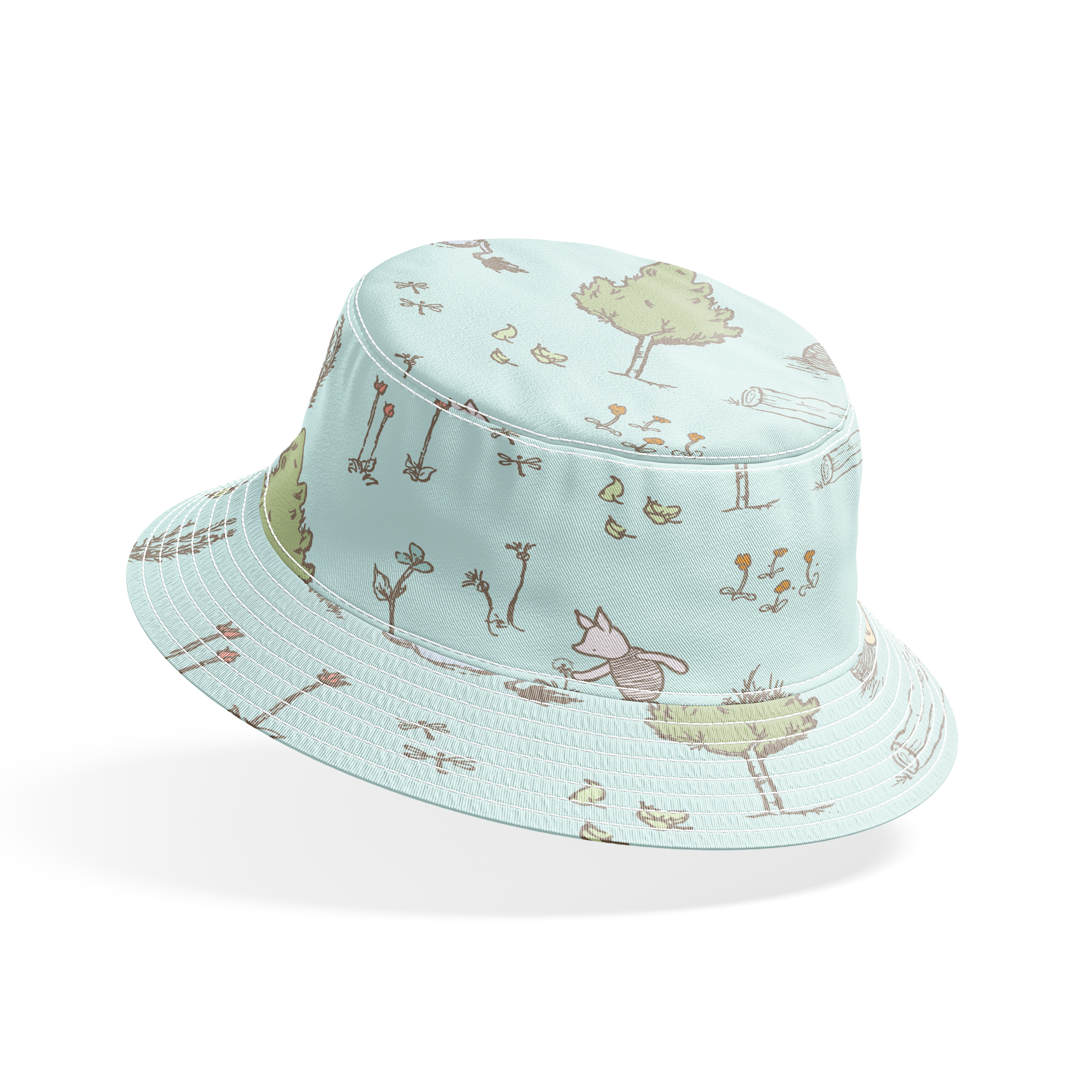 bucket hat mockup