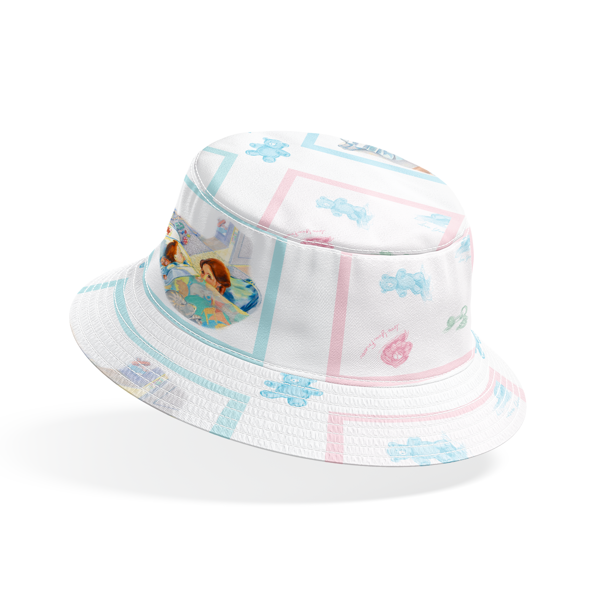 bucket hat mockup