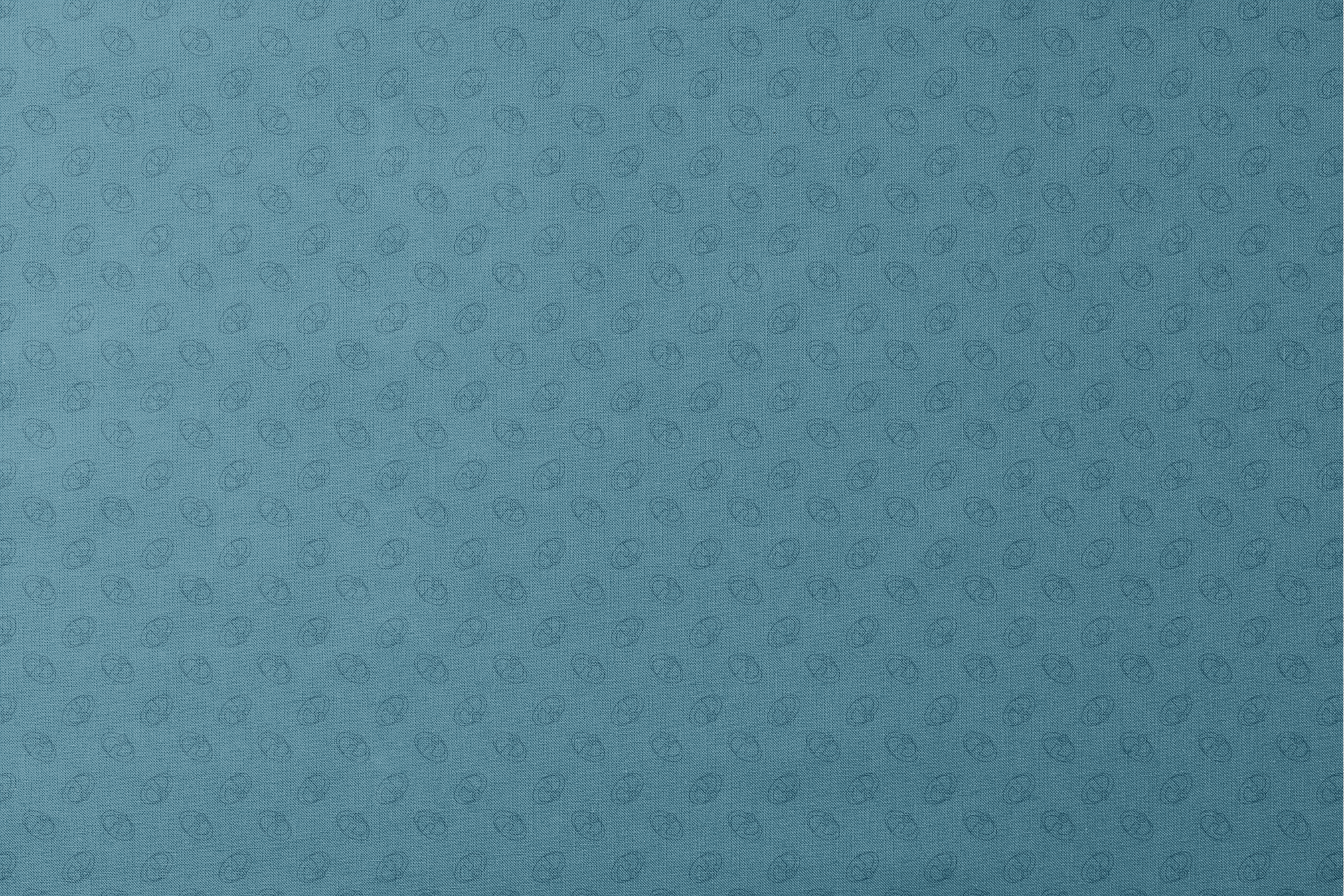Abstract blue background with The Incredibles logos in repeating pattern designs flat mockup