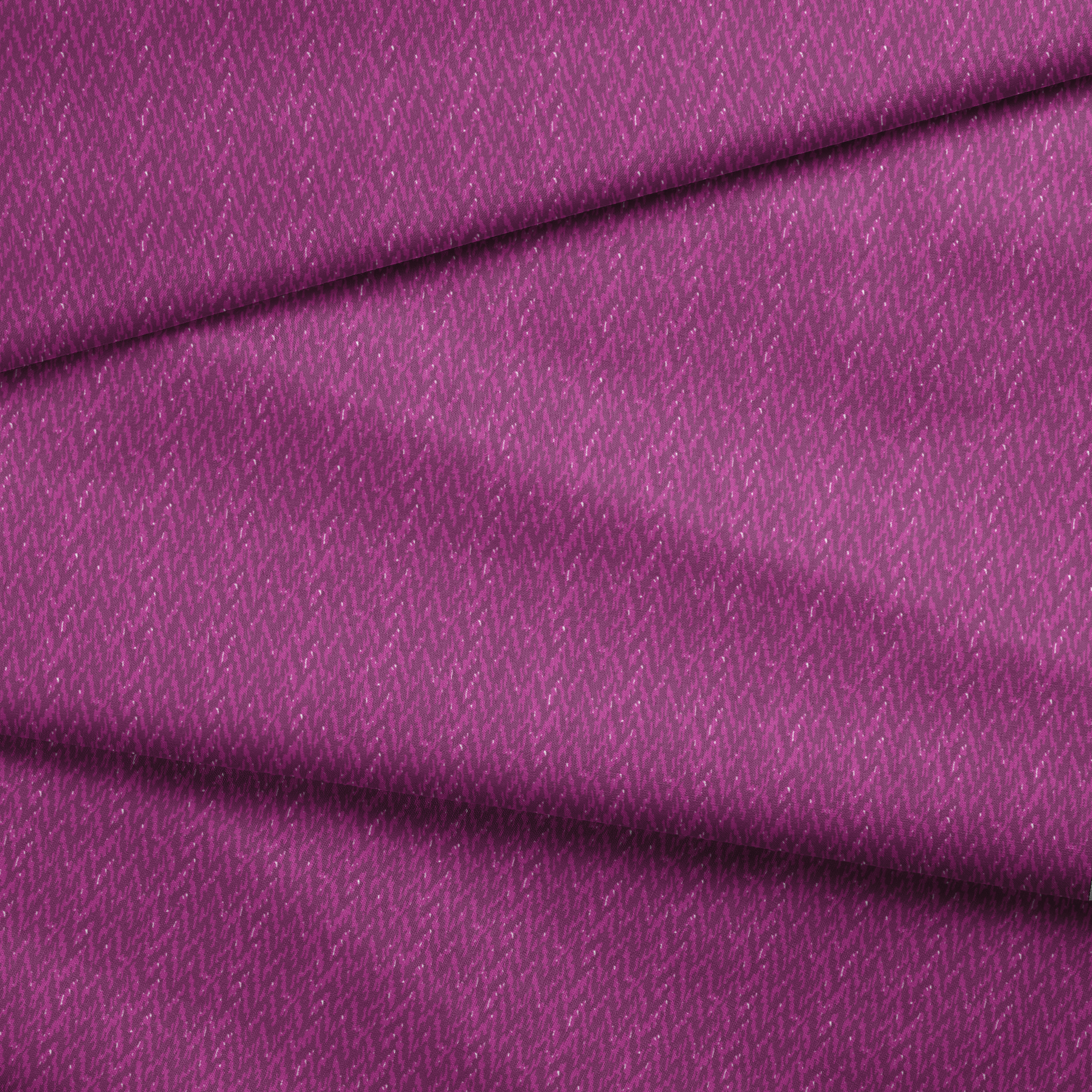 Vibrant purple textured pattern with diagonal brushstrokes and subtle shimmering details fabric fold mockup