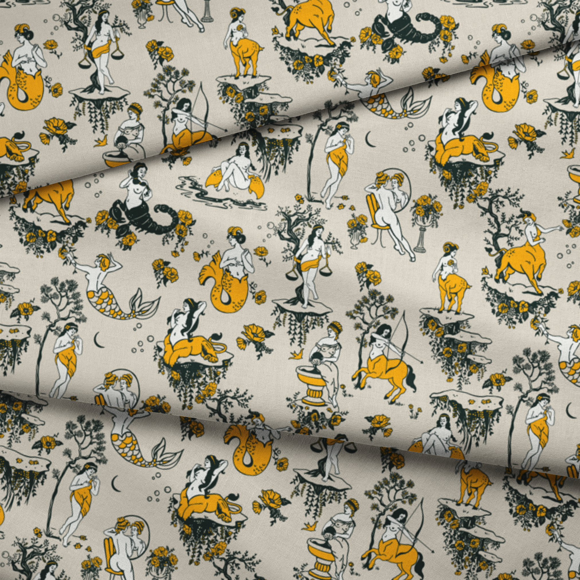 fabric fold mockup