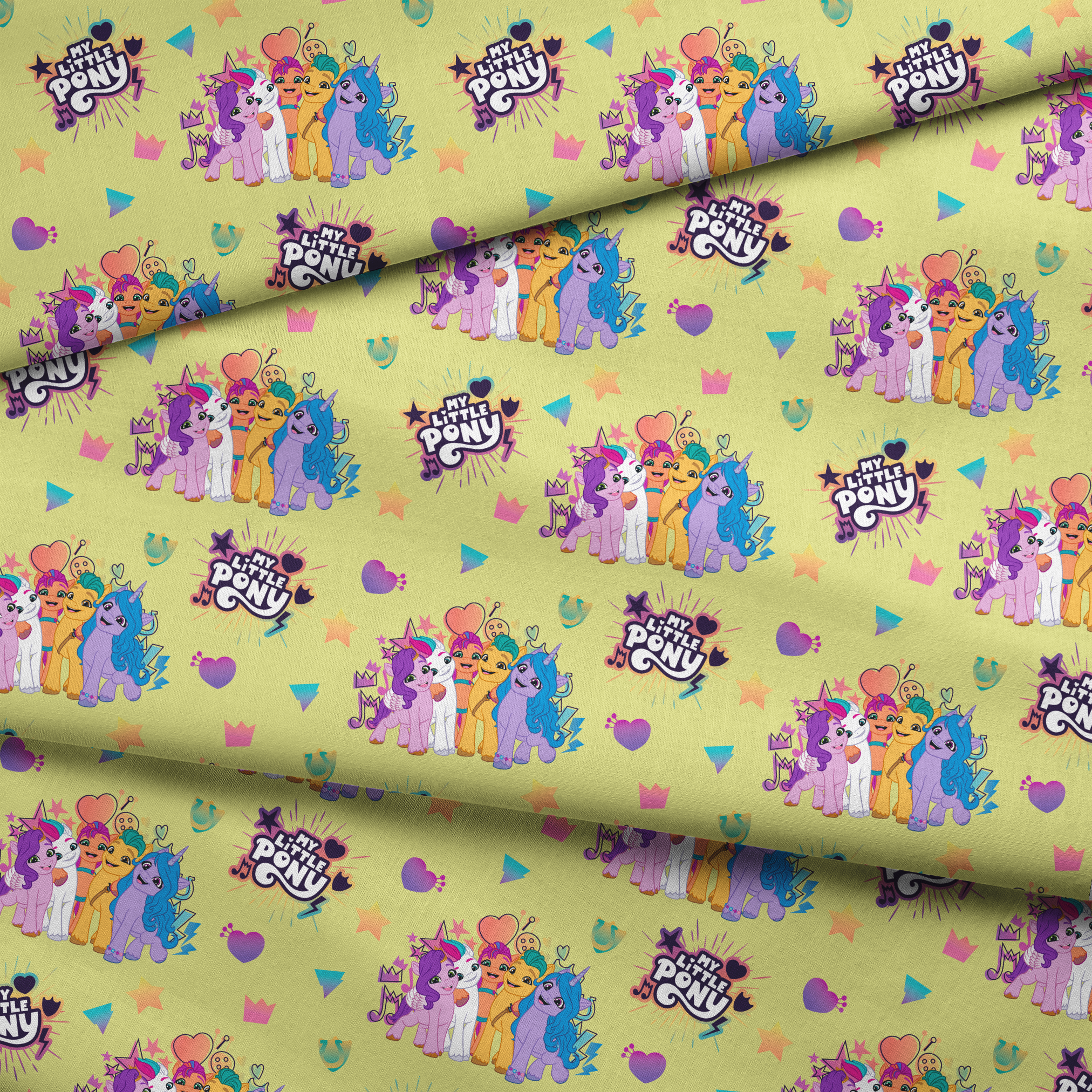fabric fold mockup
