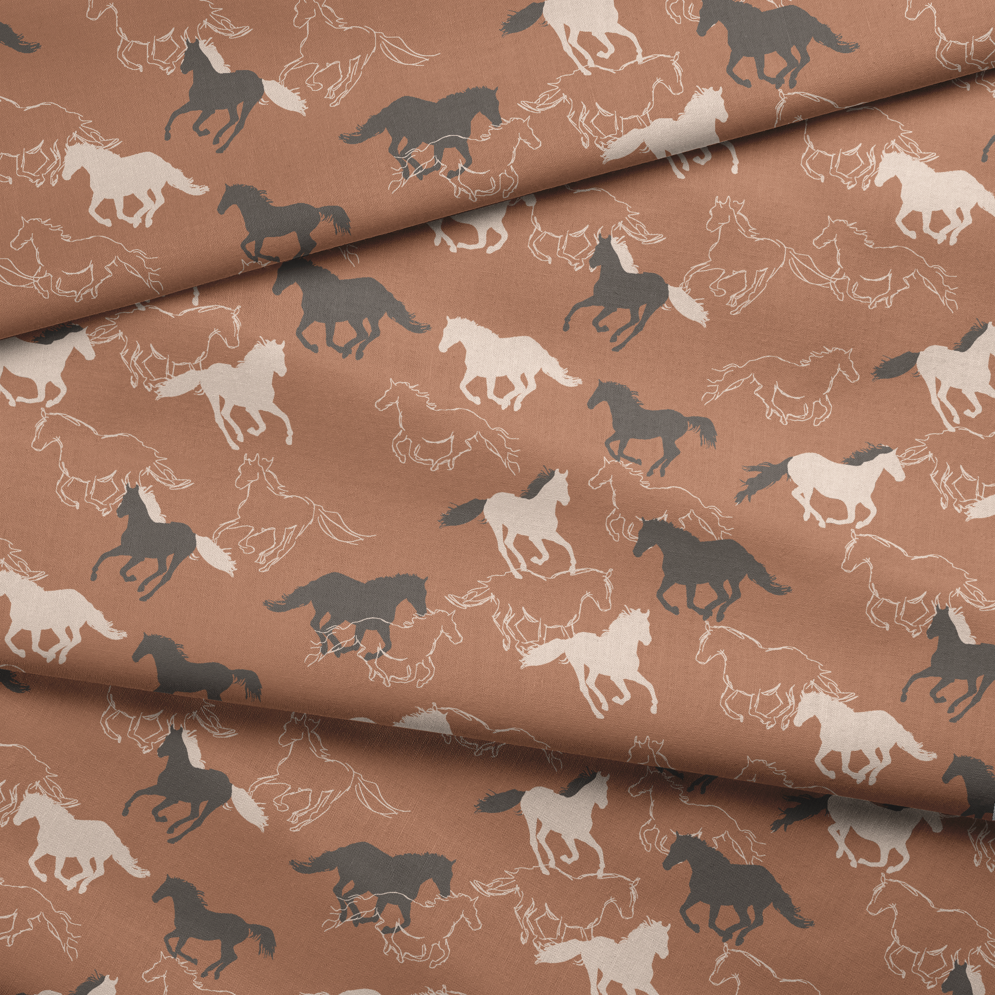fabric fold mockup