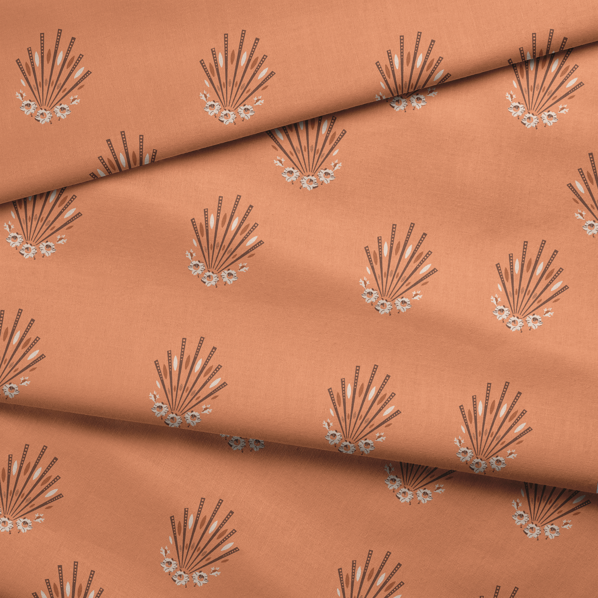 fabric fold mockup