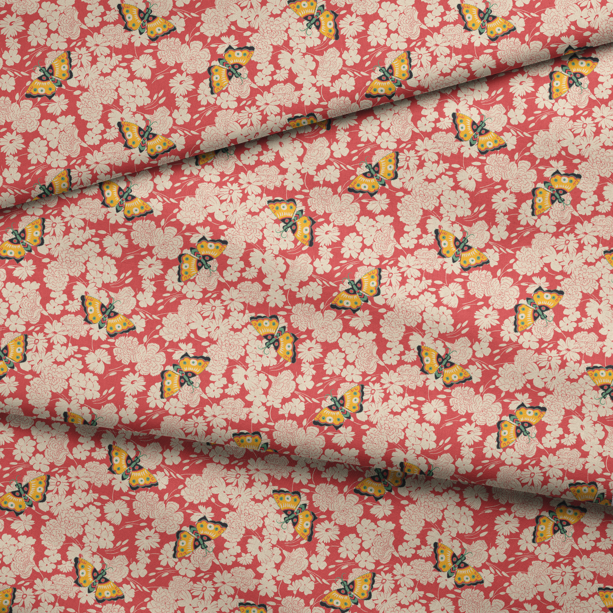 fabric fold mockup