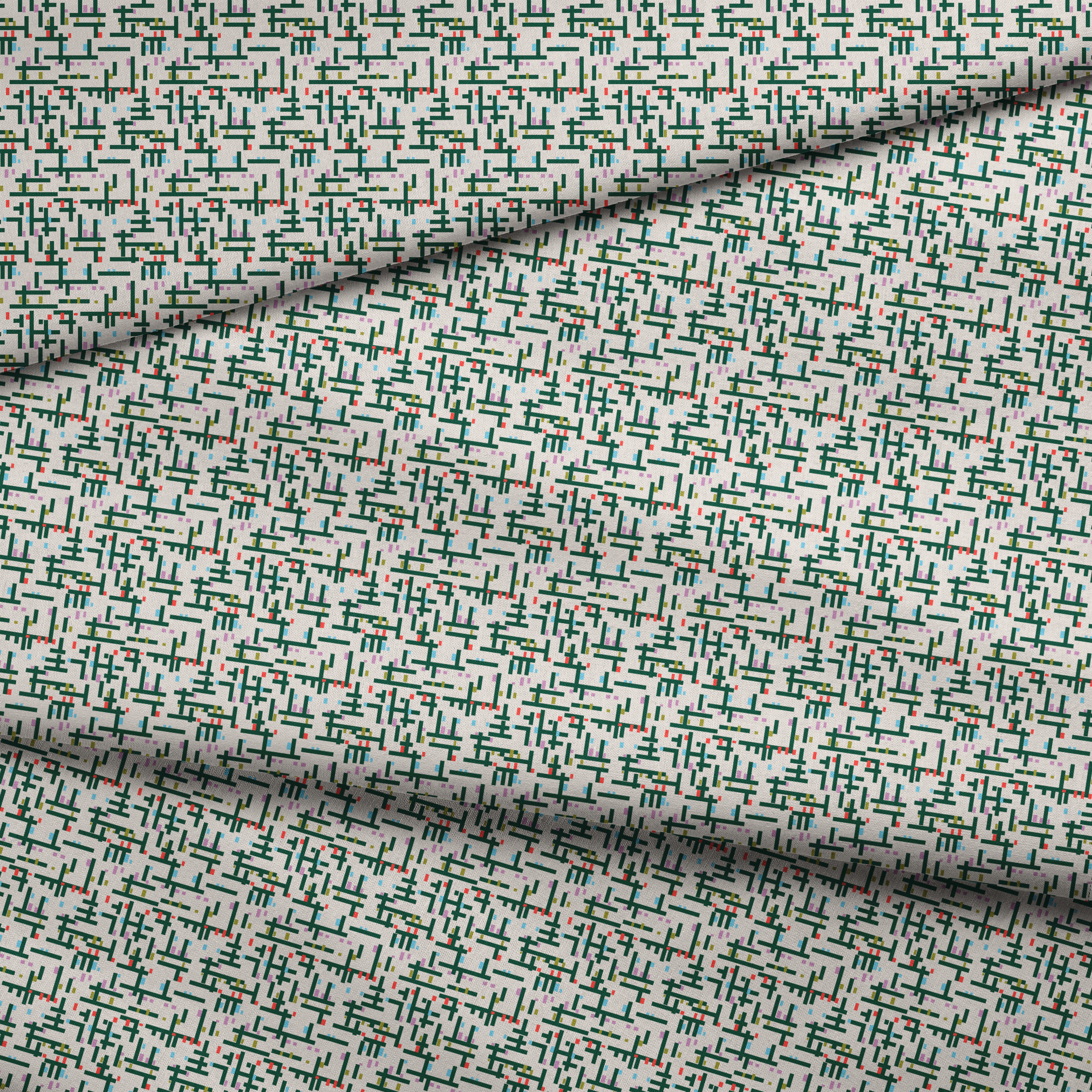 fabric fold mockup