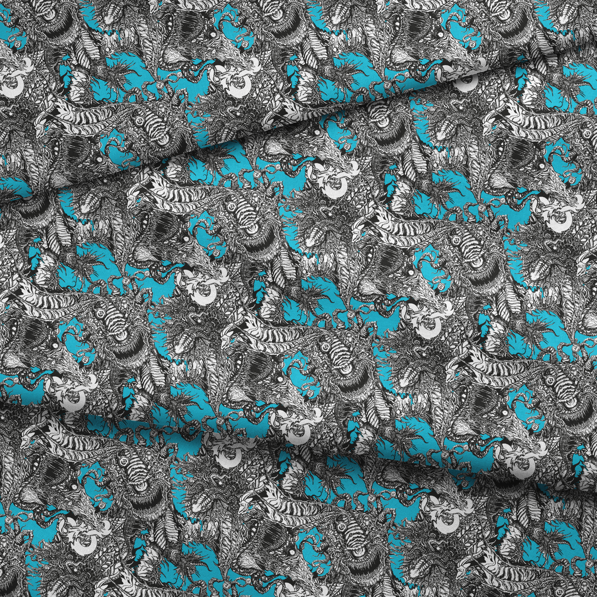 fabric fold mockup