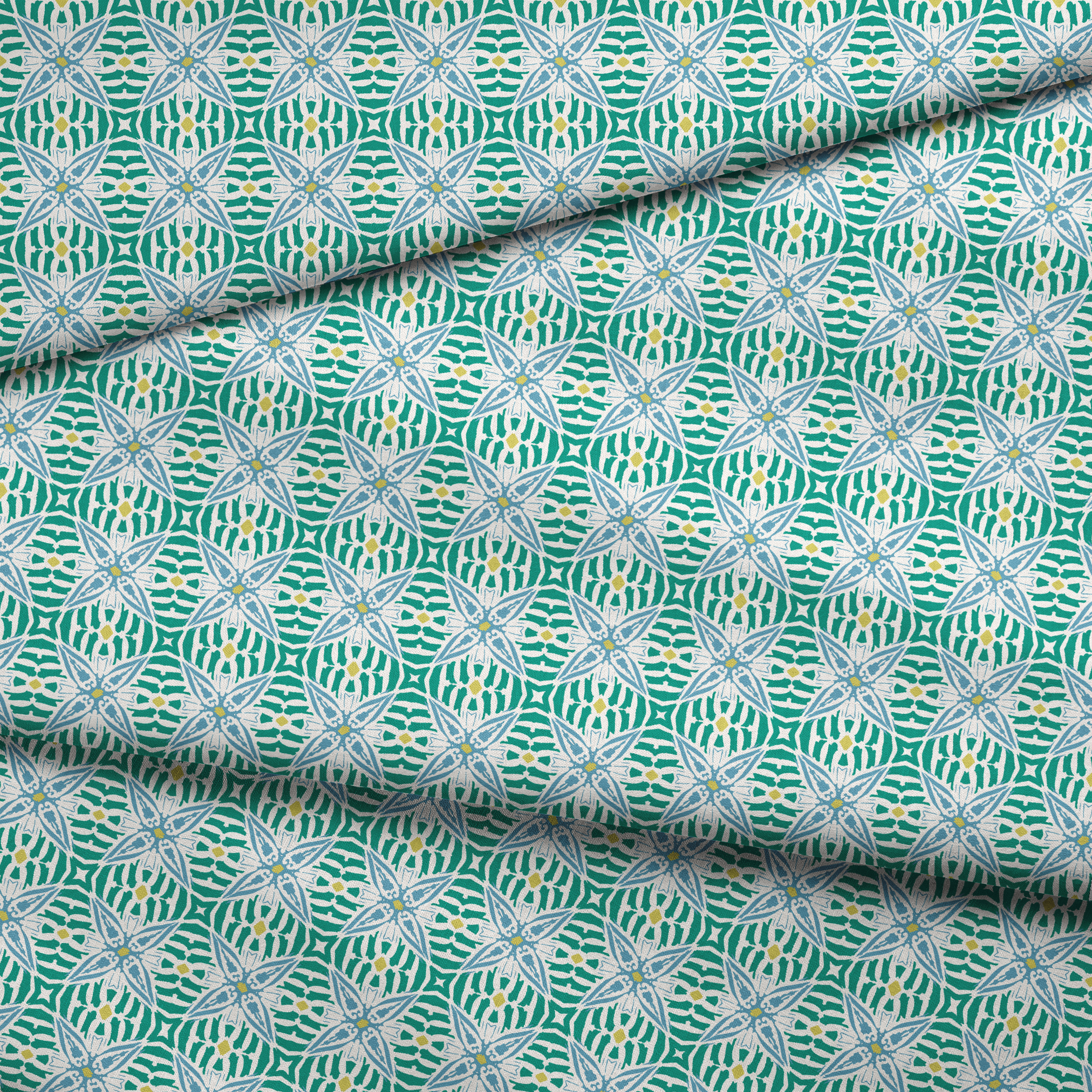 fabric fold mockup
