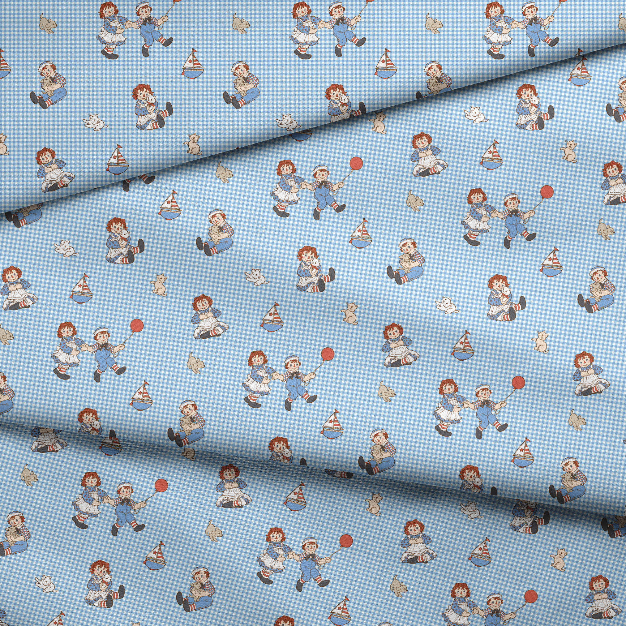 fabric fold mockup