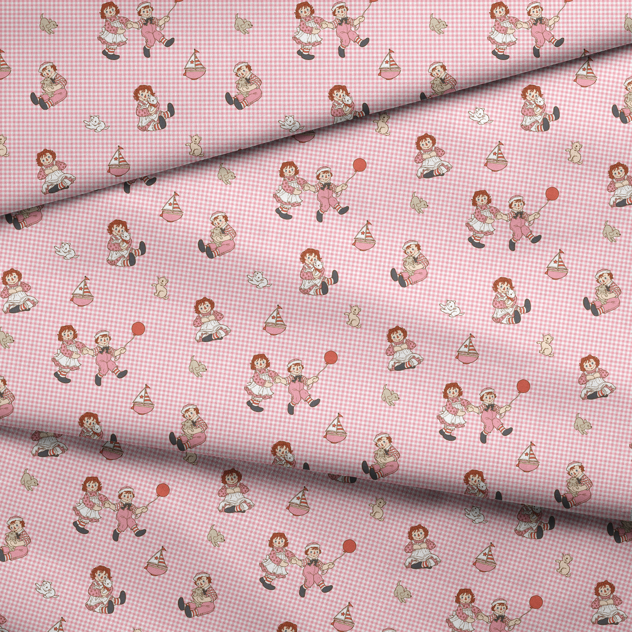 fabric fold mockup