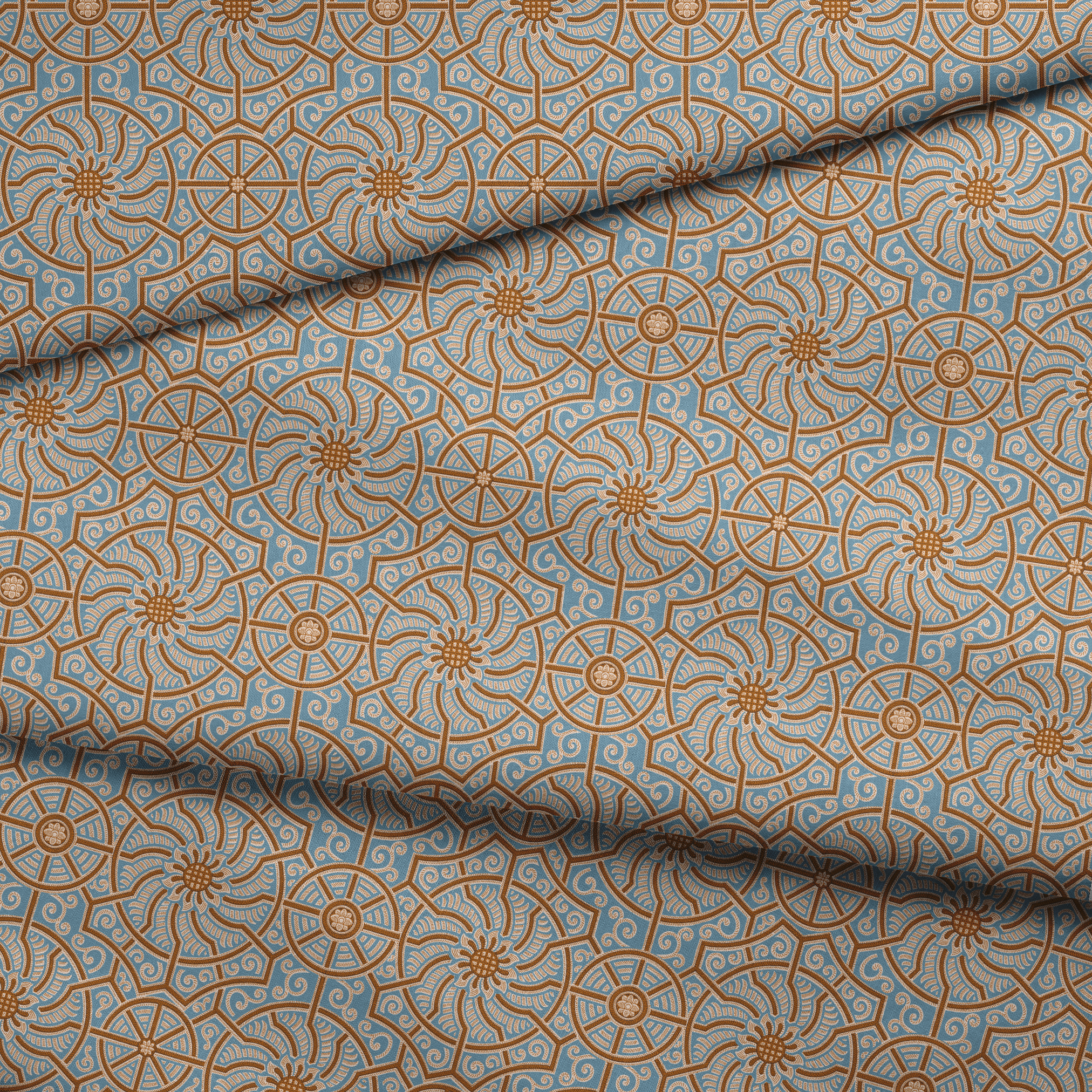 fabric fold mockup