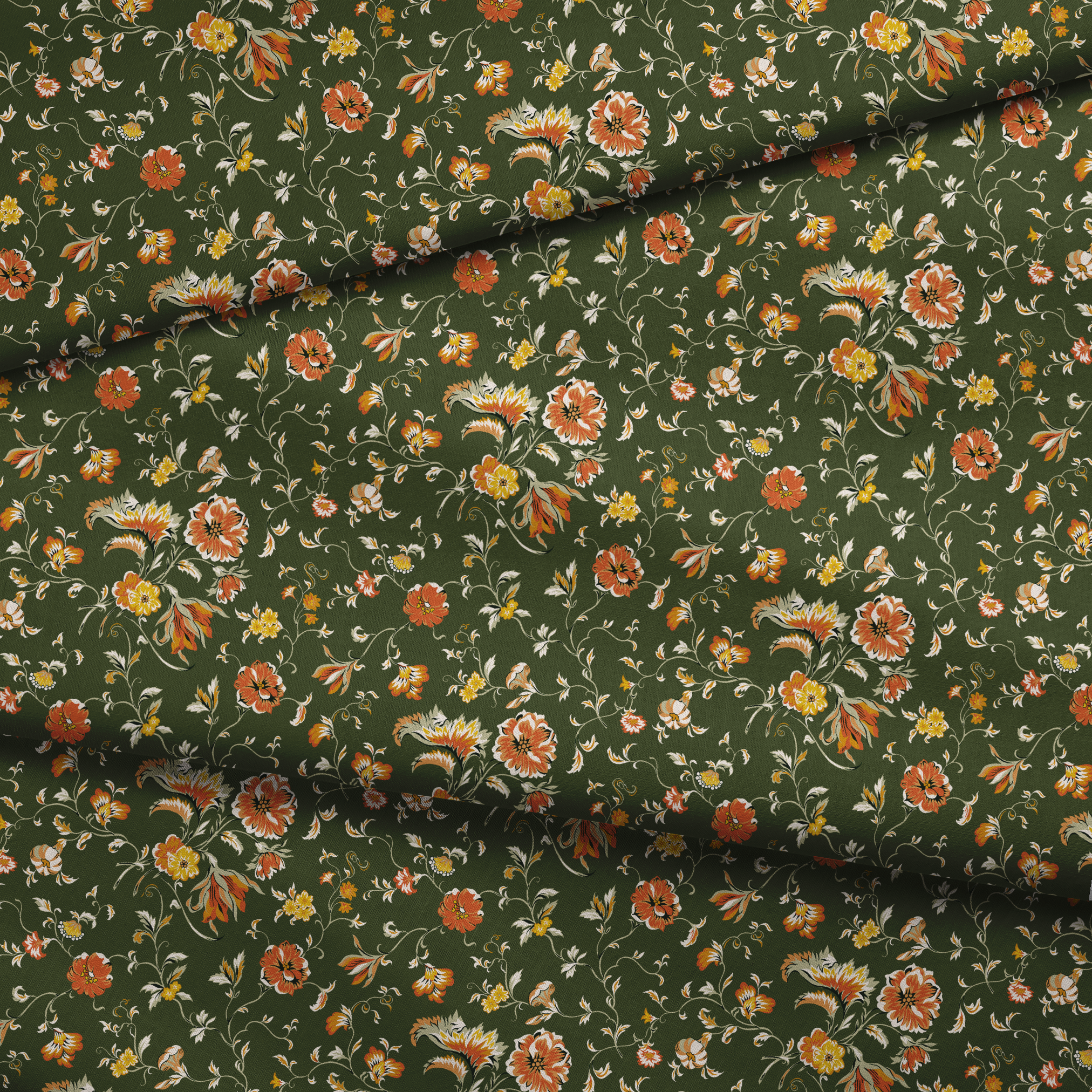 fabric fold mockup