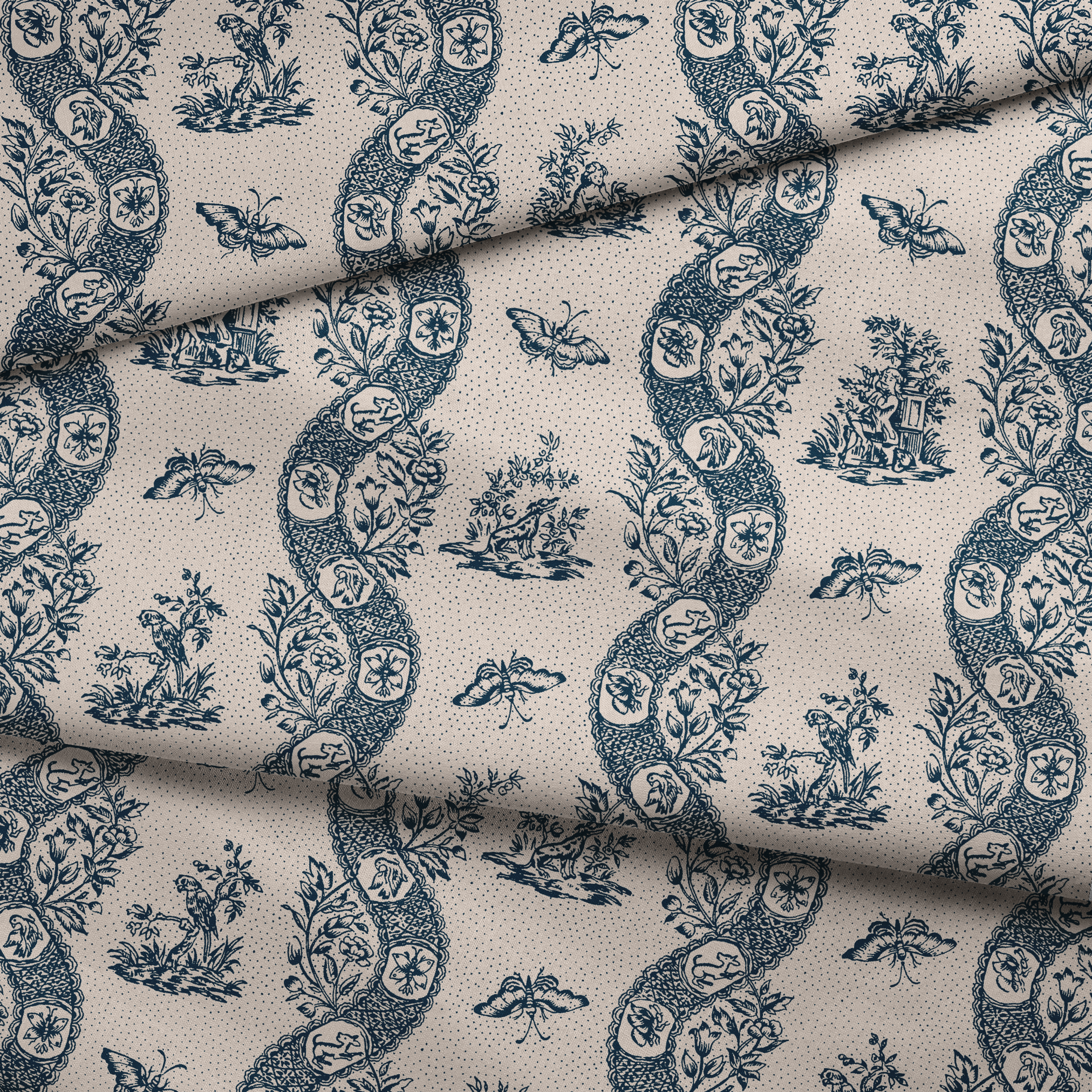 fabric fold mockup