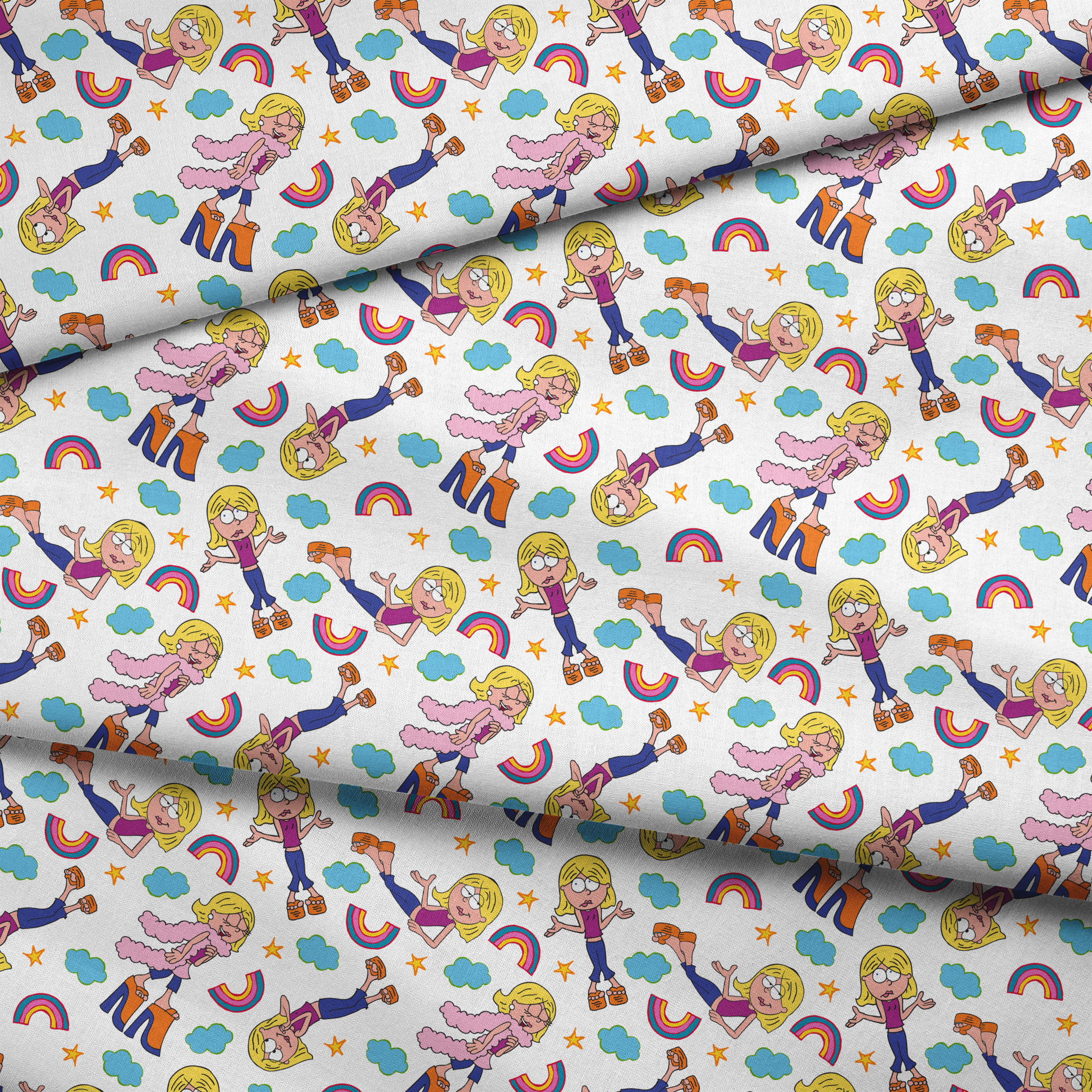 fabric fold mockup