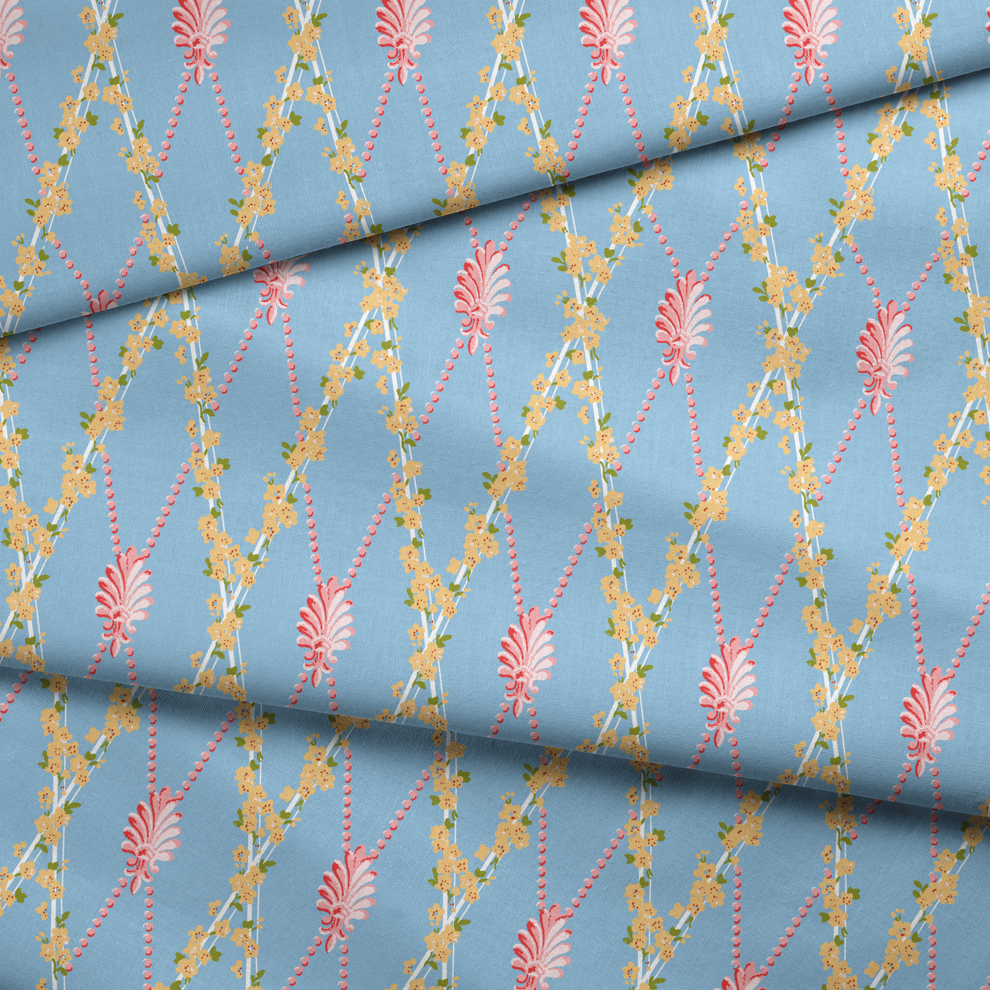 fabric fold mockup