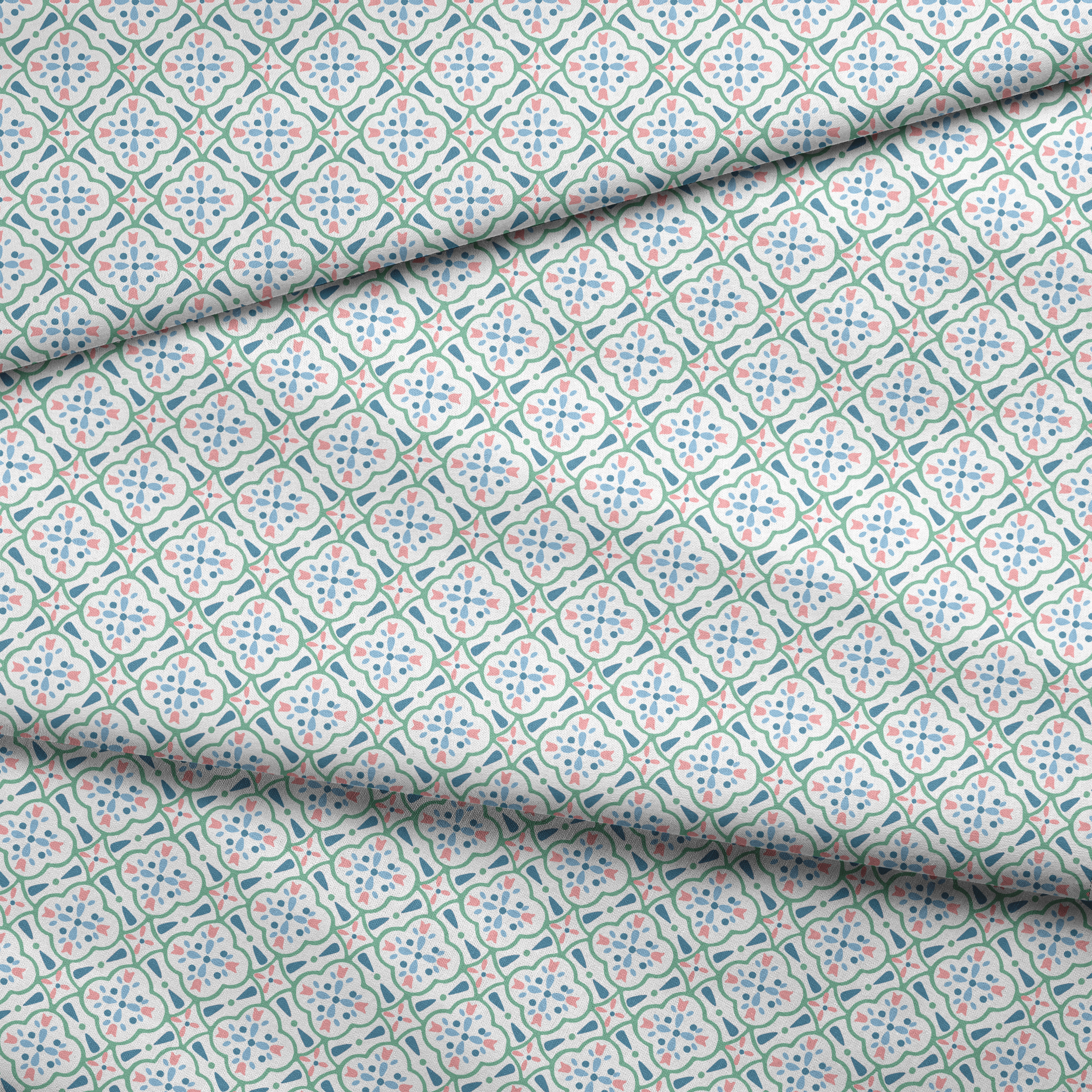 fabric fold mockup