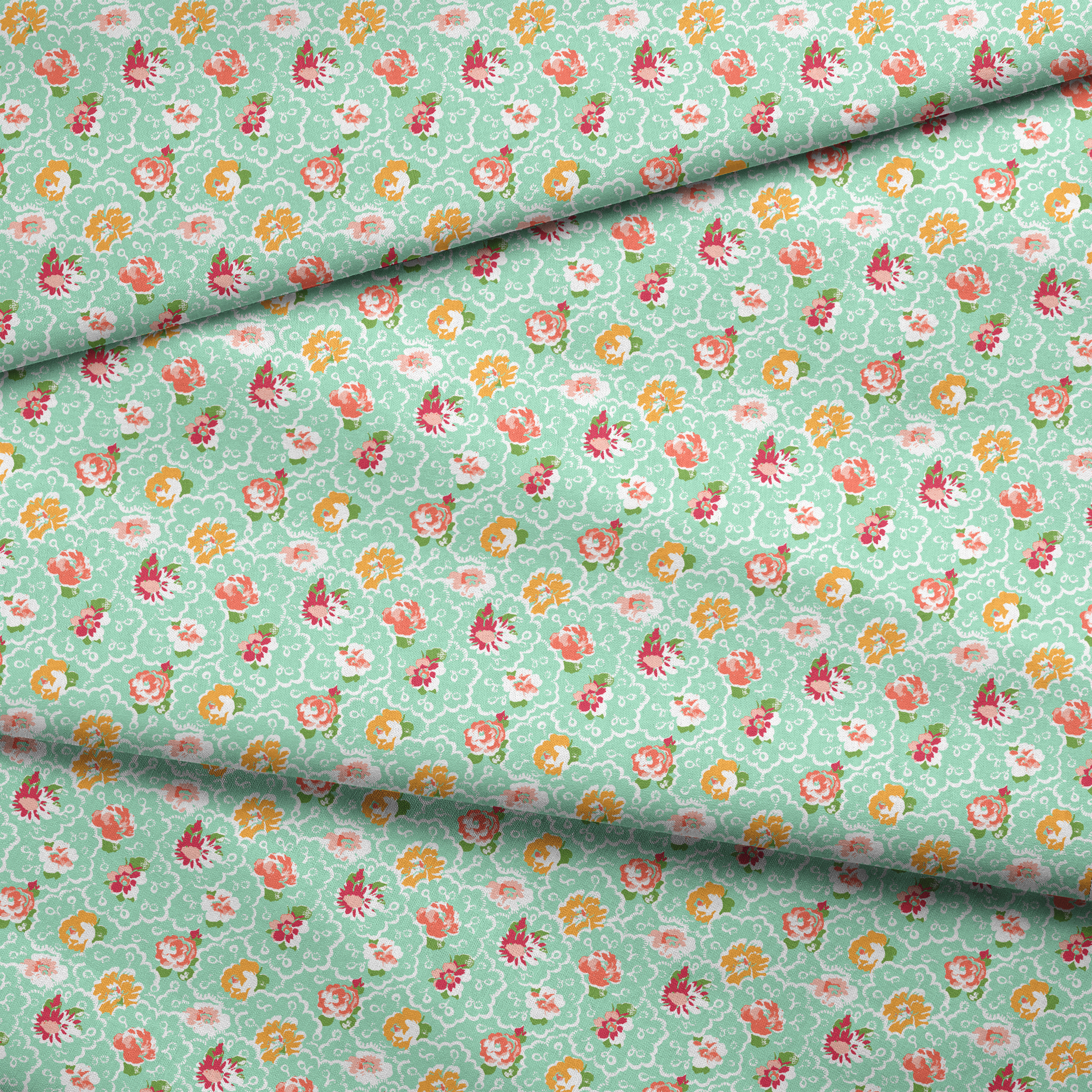 fabric fold mockup
