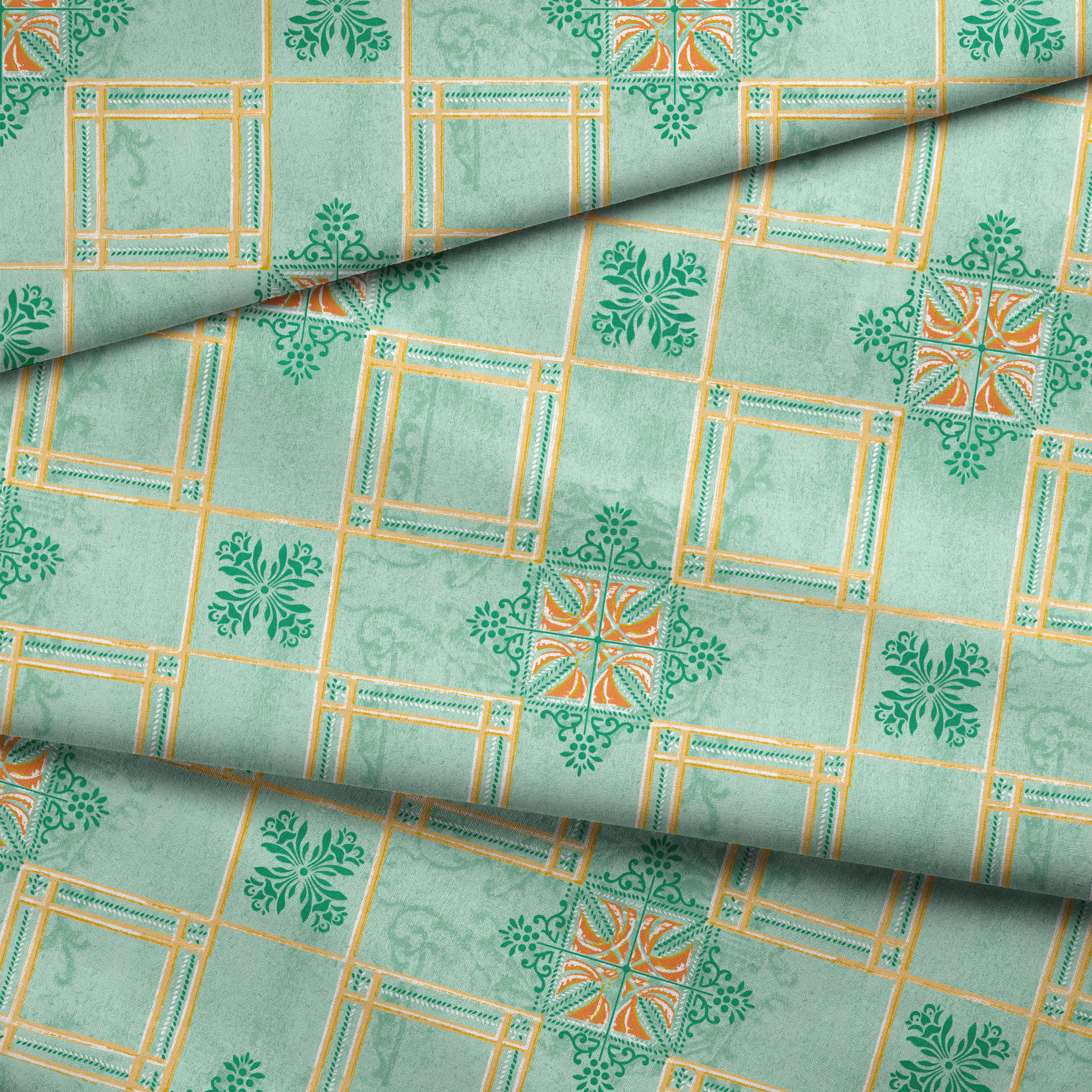 fabric fold mockup
