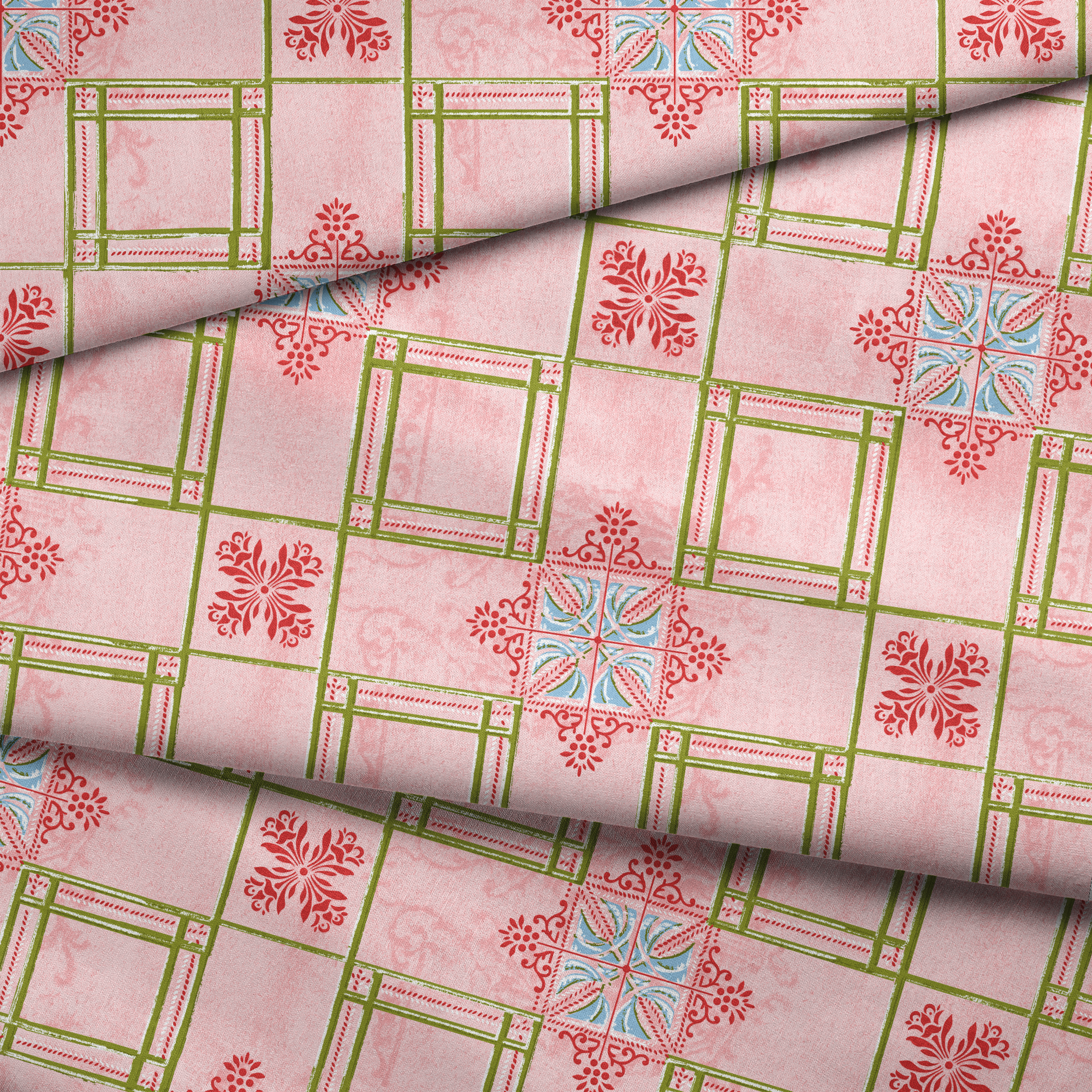 fabric fold mockup
