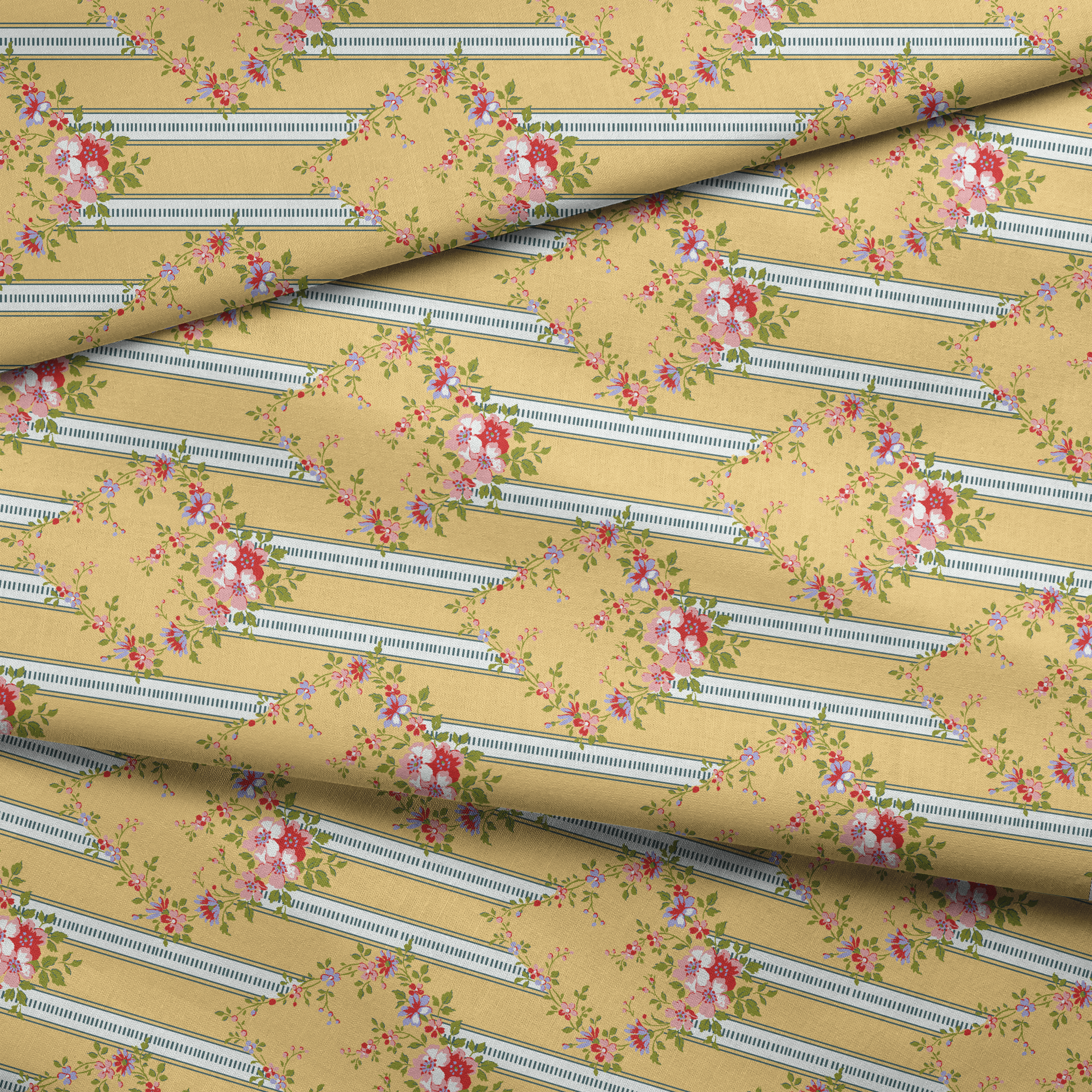 fabric fold mockup