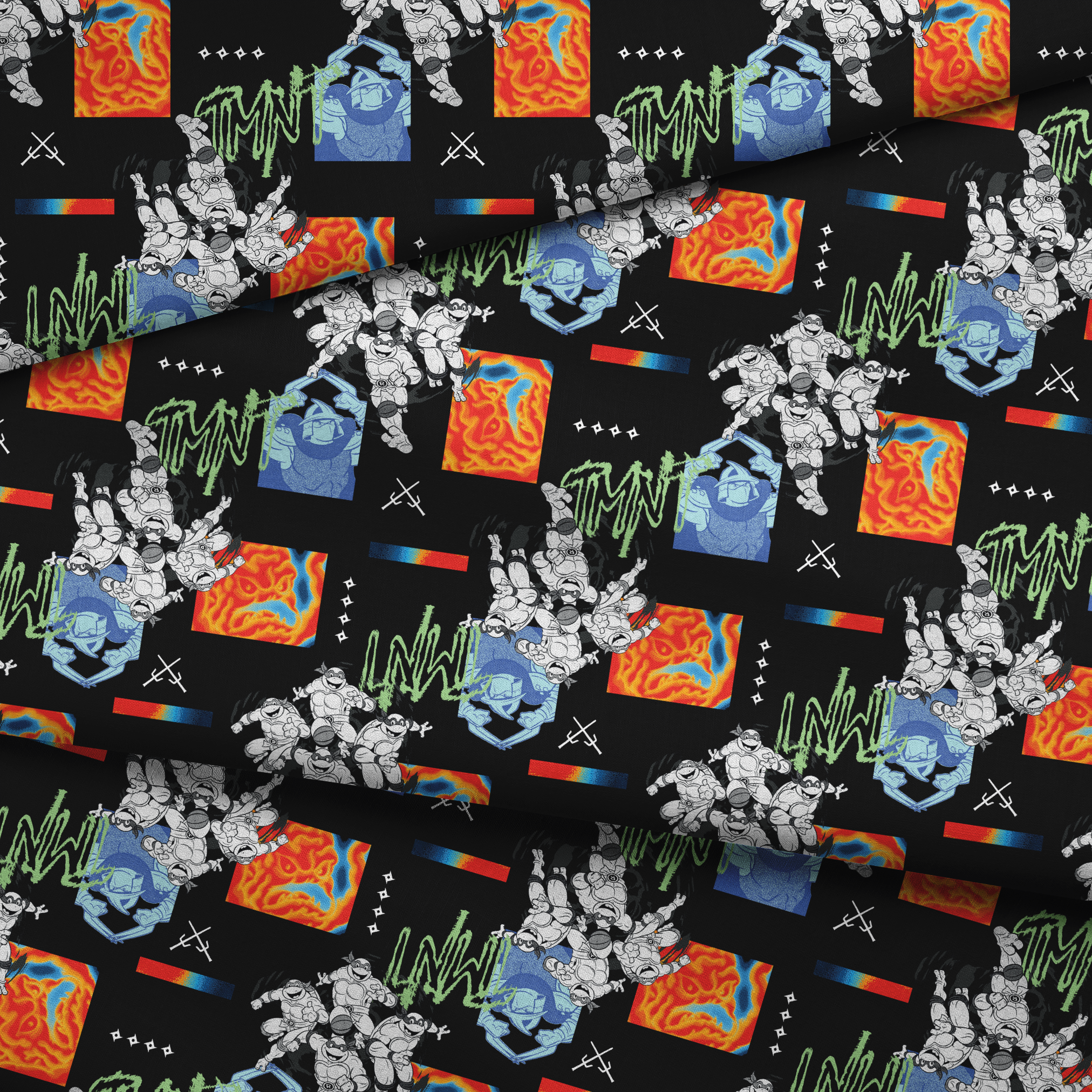 fabric fold mockup