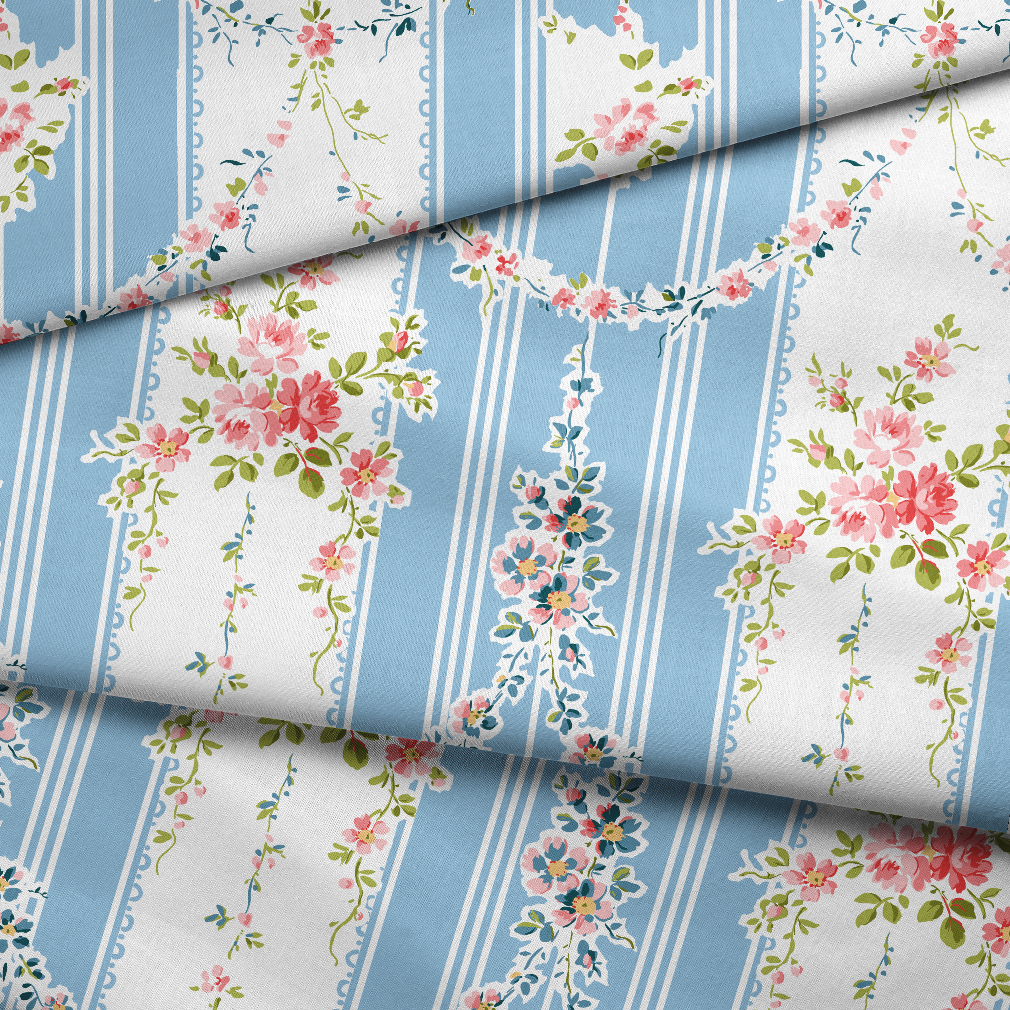 fabric fold mockup