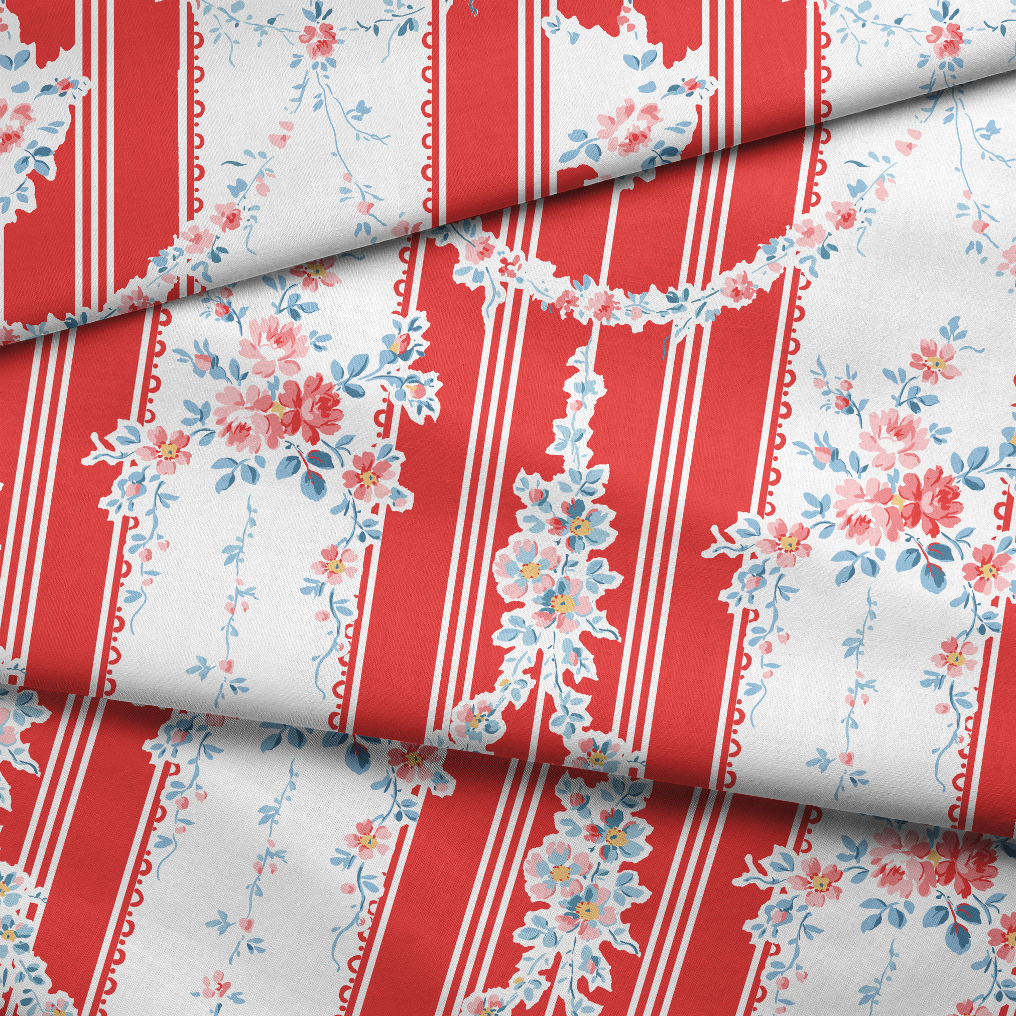 fabric fold mockup