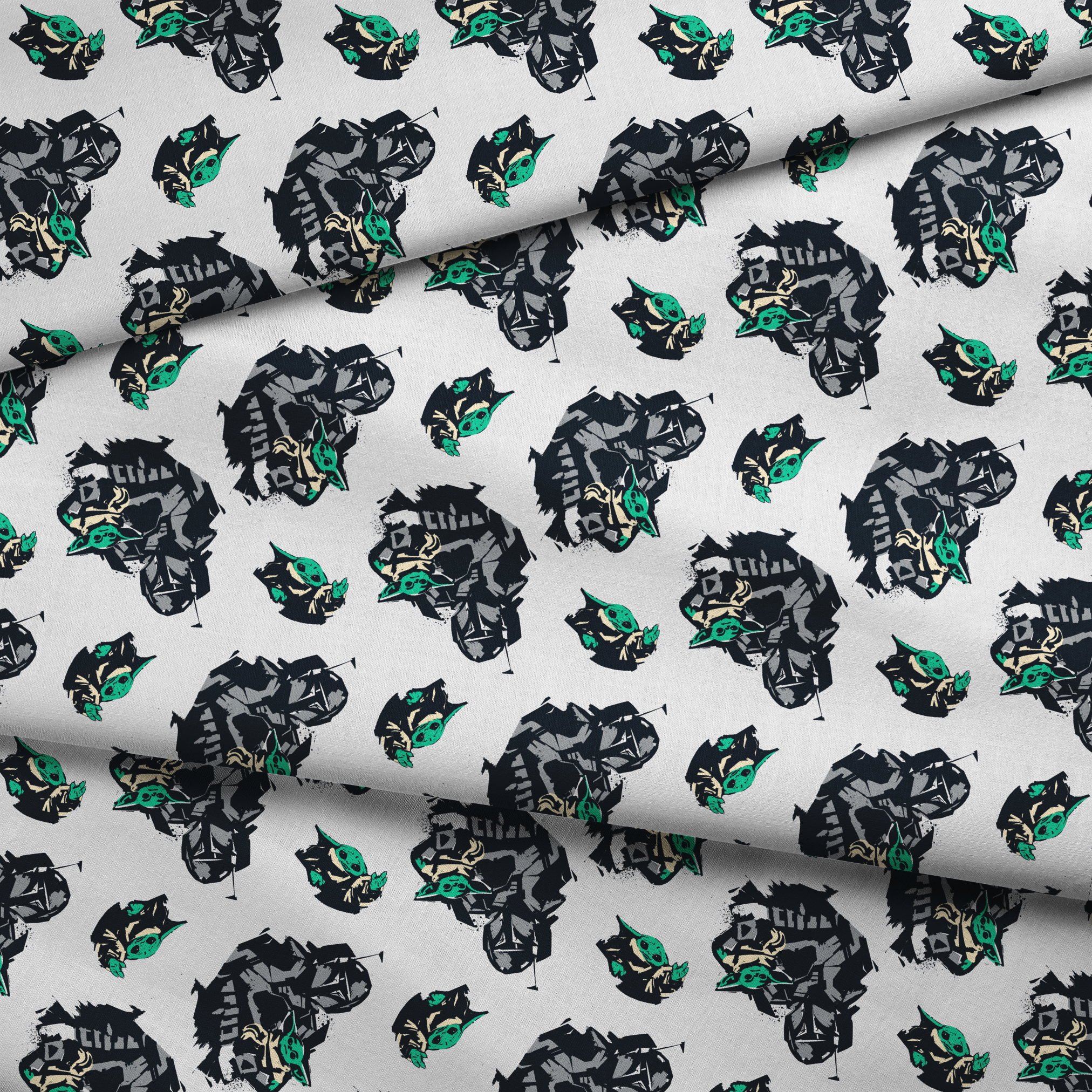 fabric fold mockup