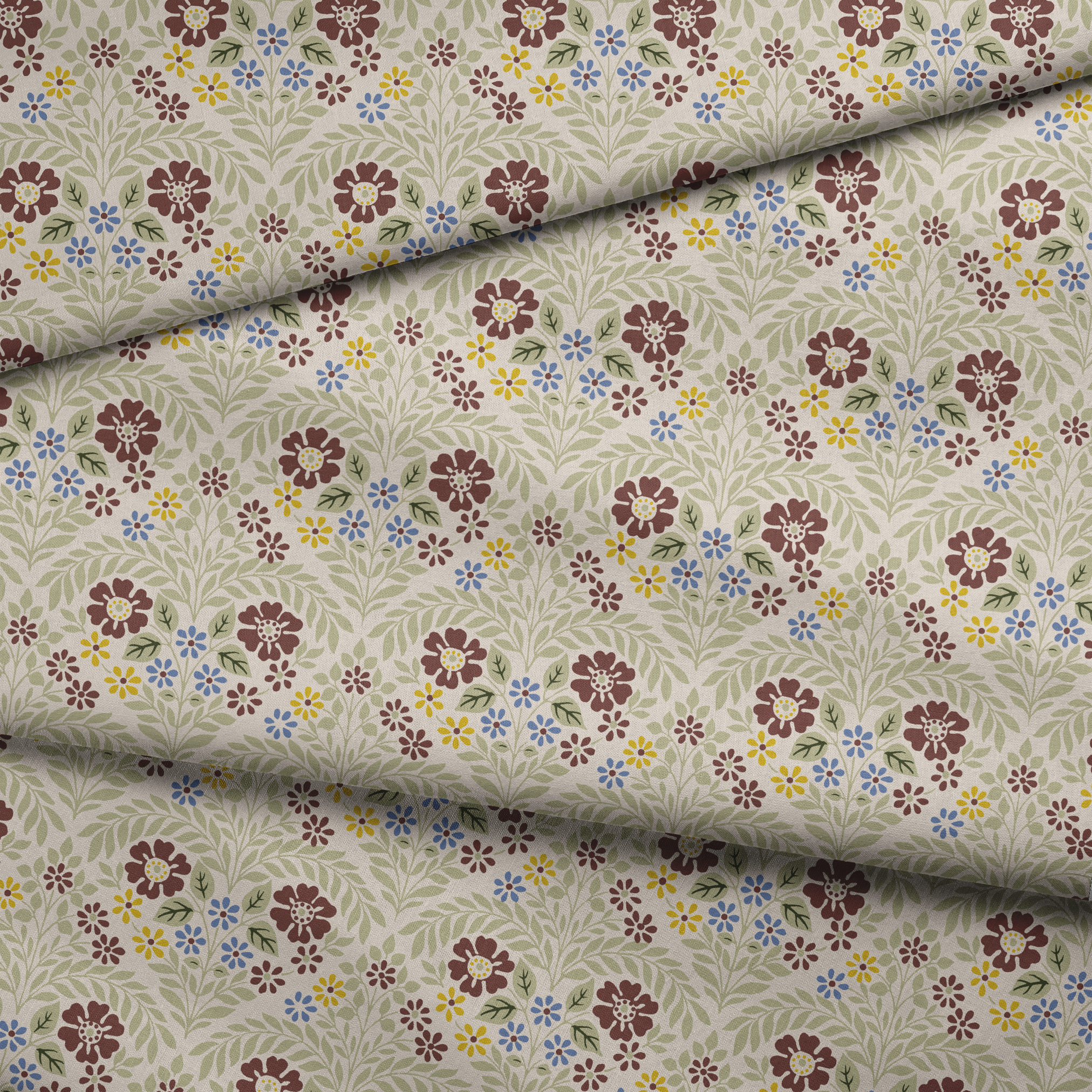 fabric fold mockup