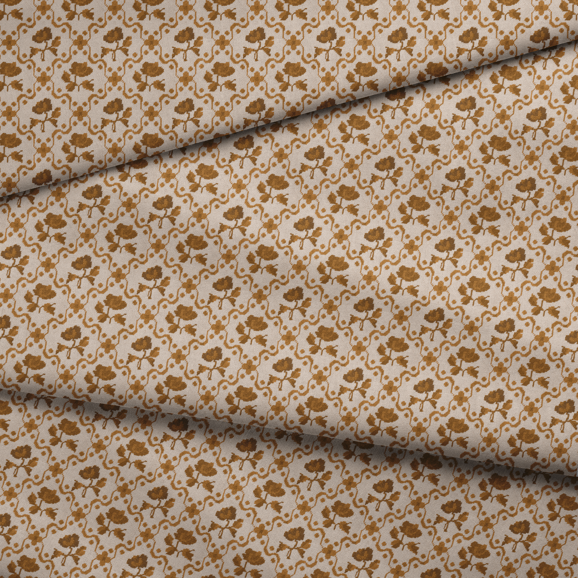 fabric fold mockup