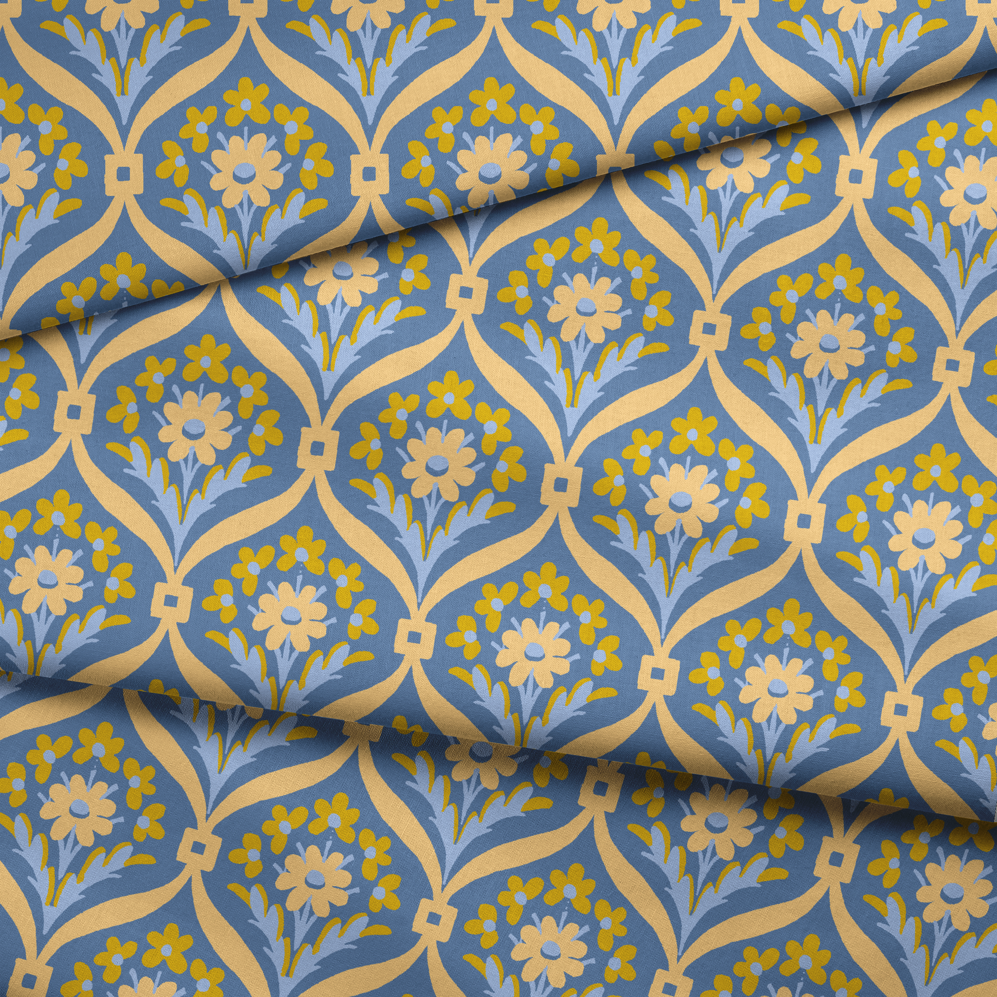 fabric fold mockup