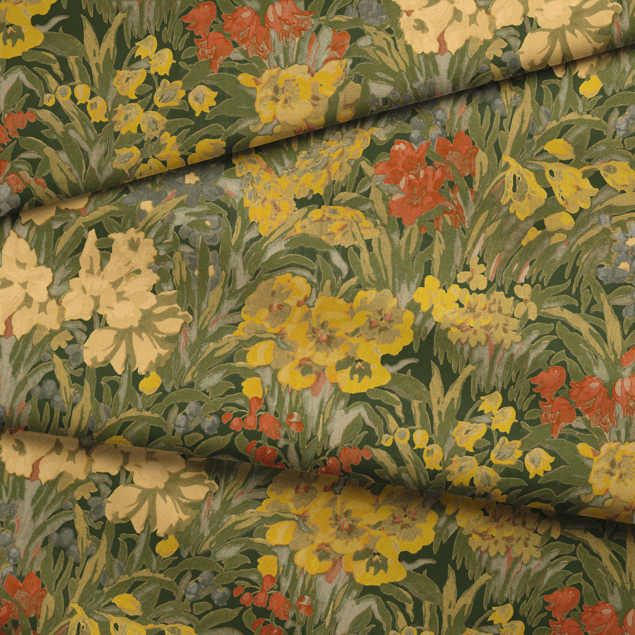 fabric fold mockup