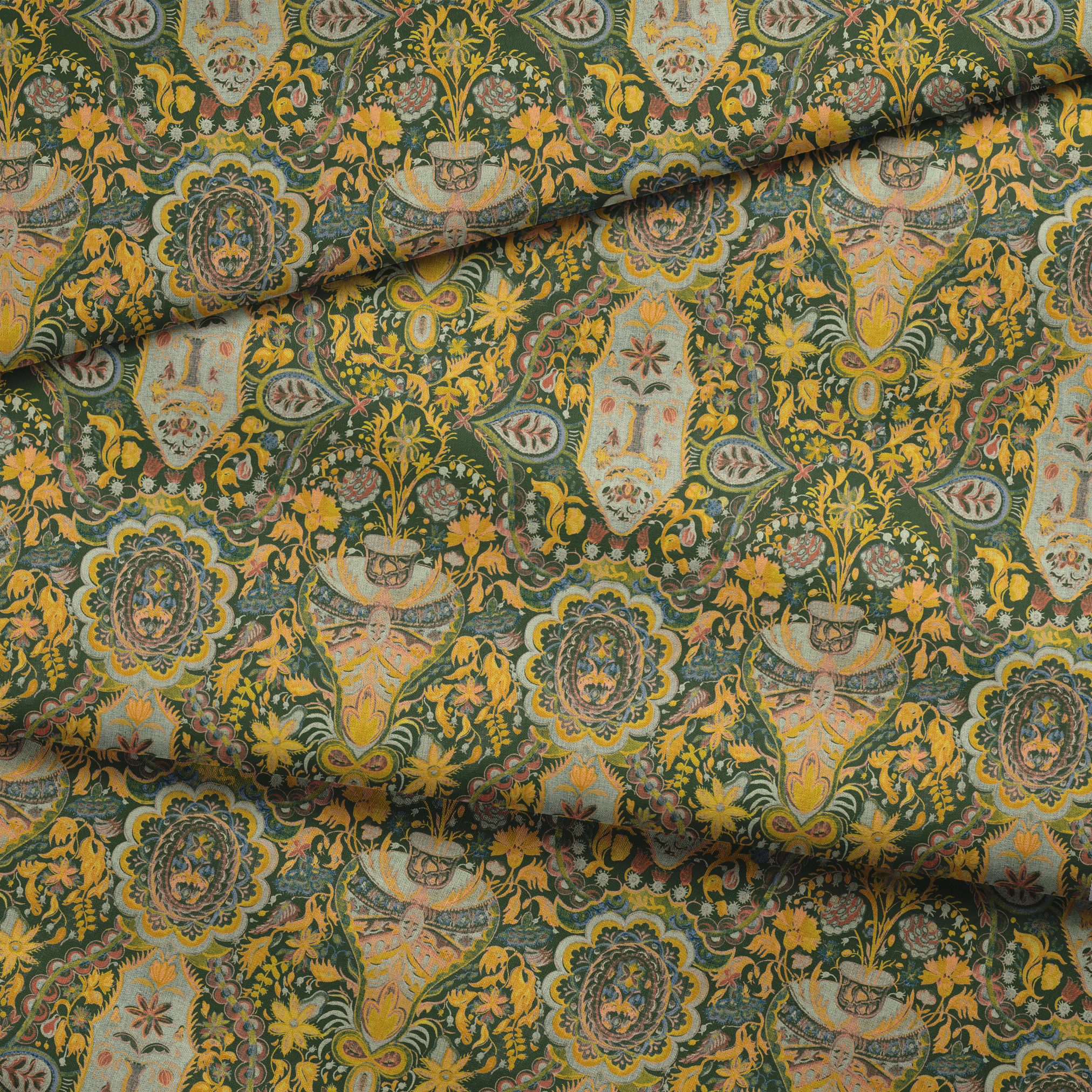 fabric fold mockup
