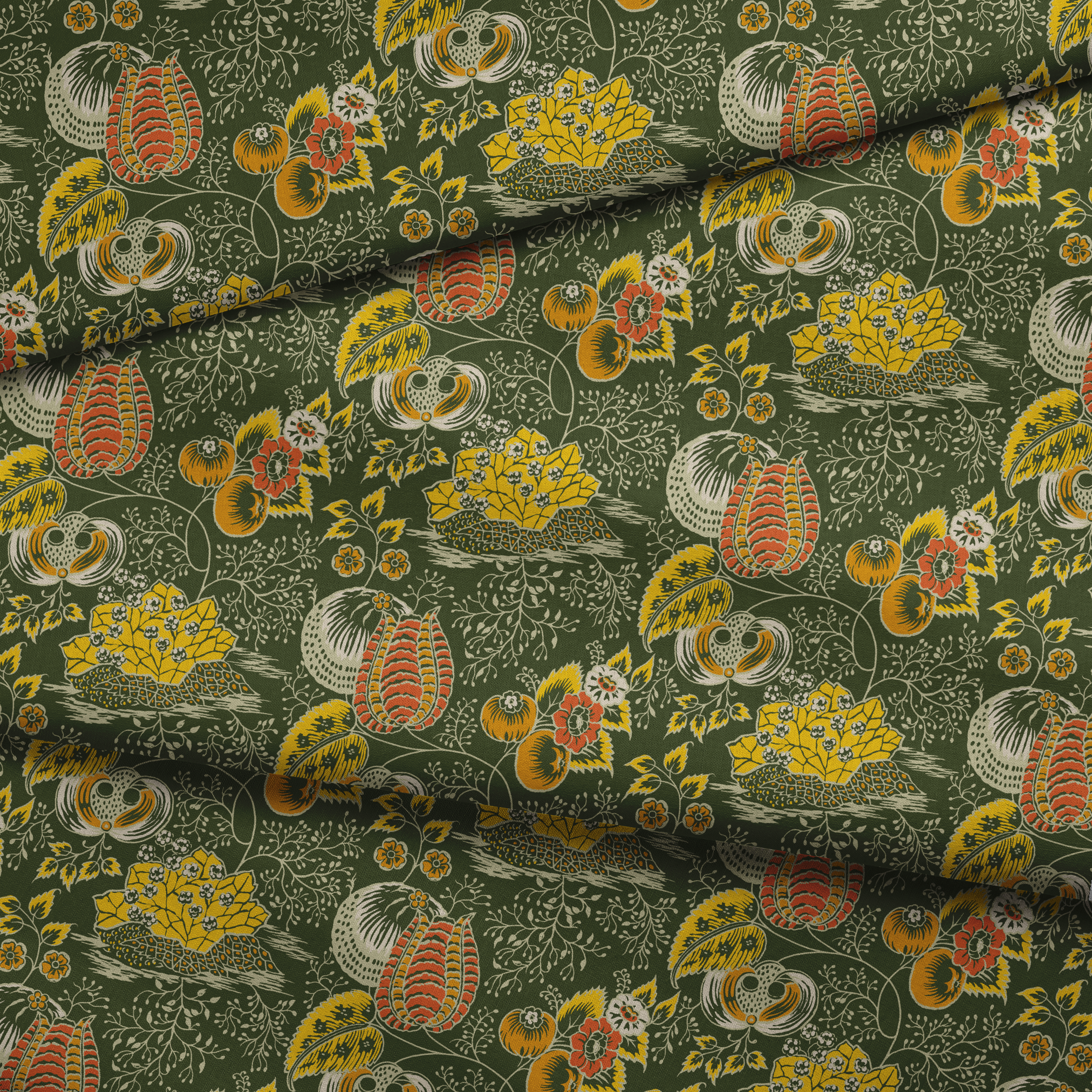 fabric fold mockup
