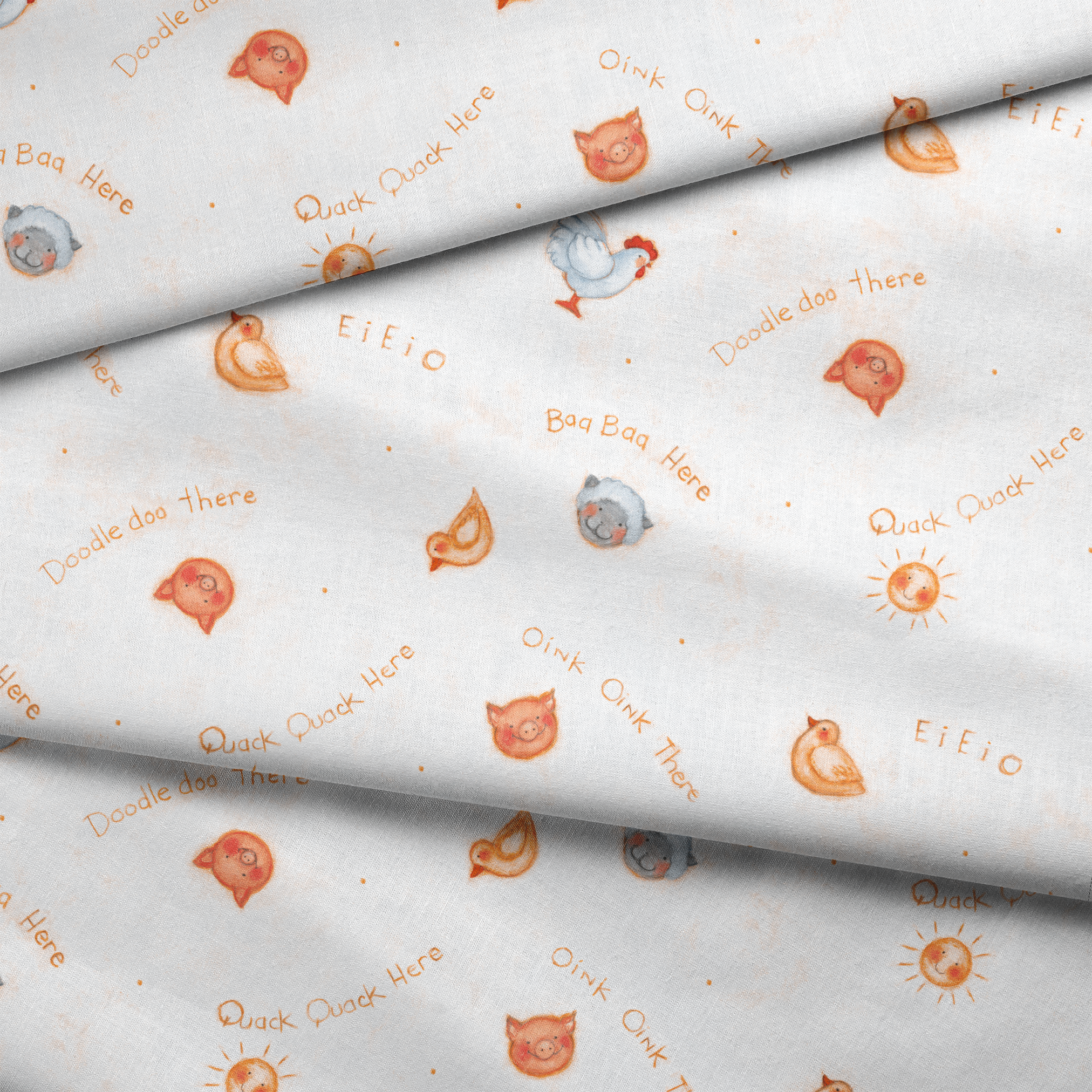 fabric fold mockup