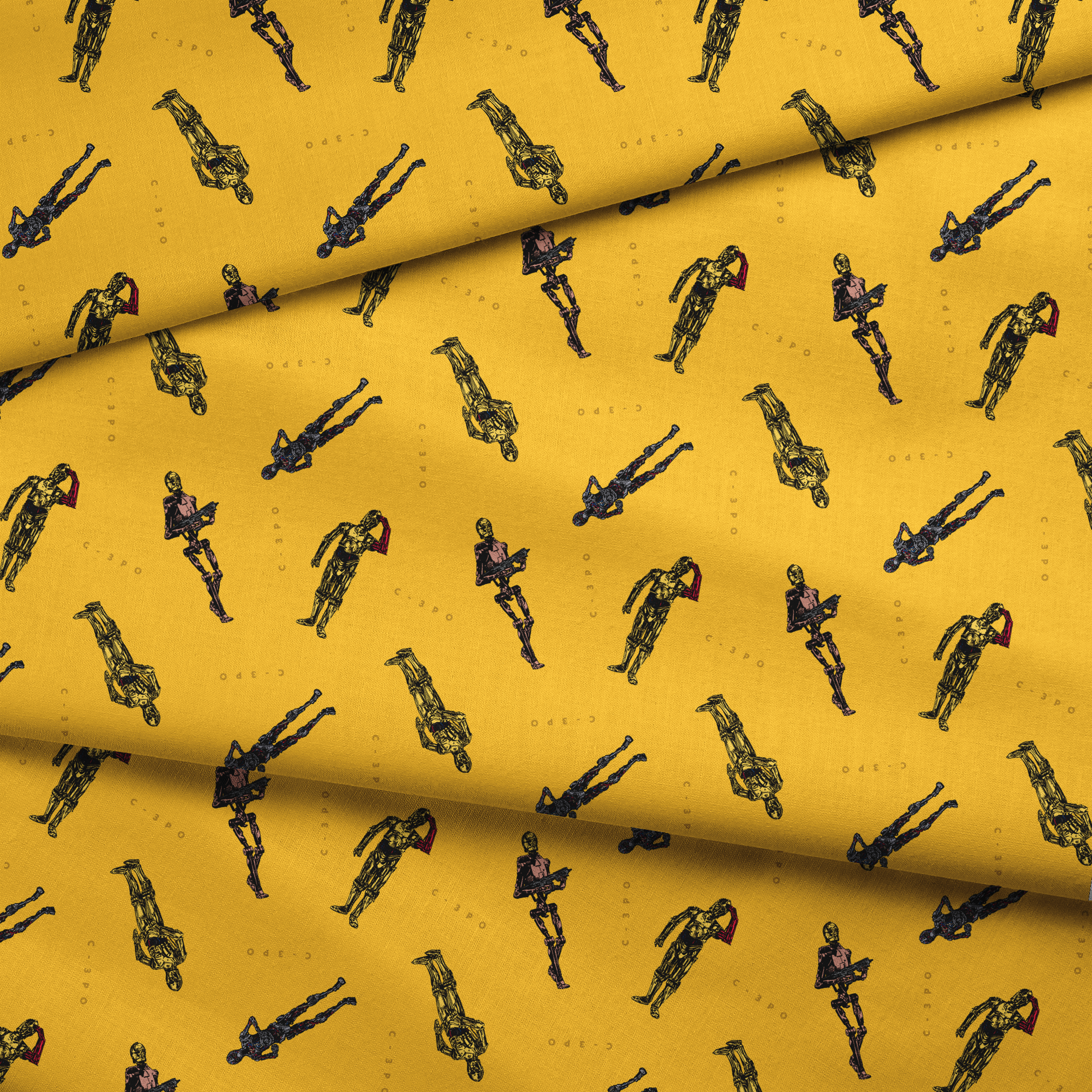 fabric fold mockup