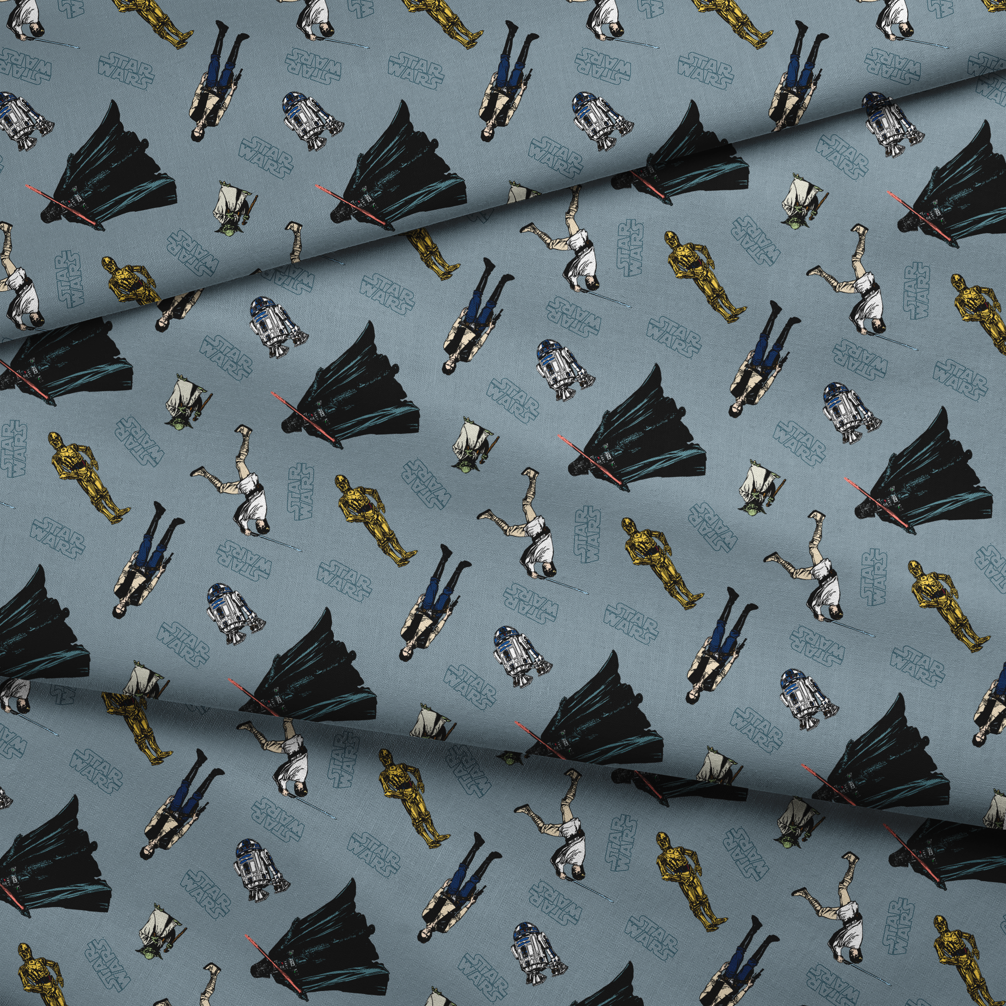 fabric fold mockup