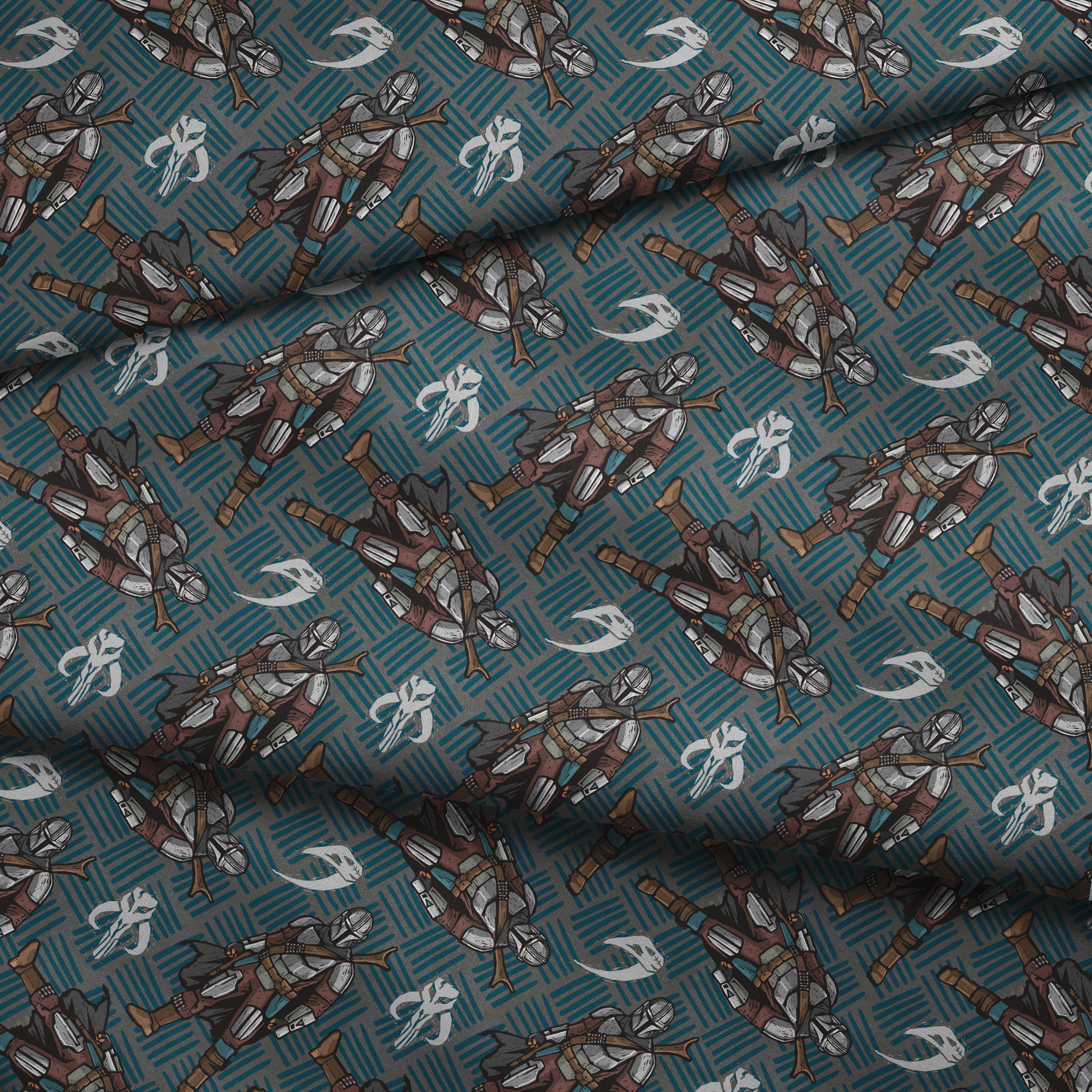 fabric fold mockup