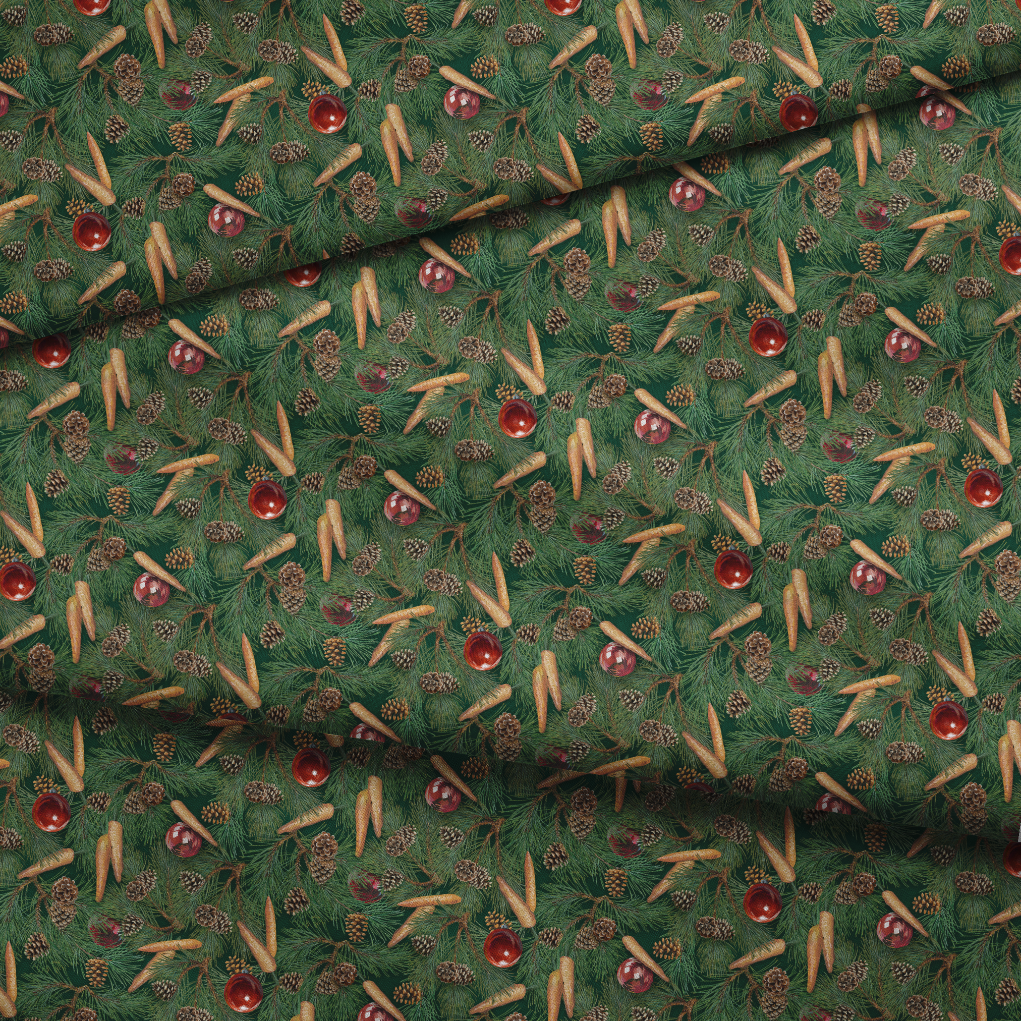 fabric fold mockup