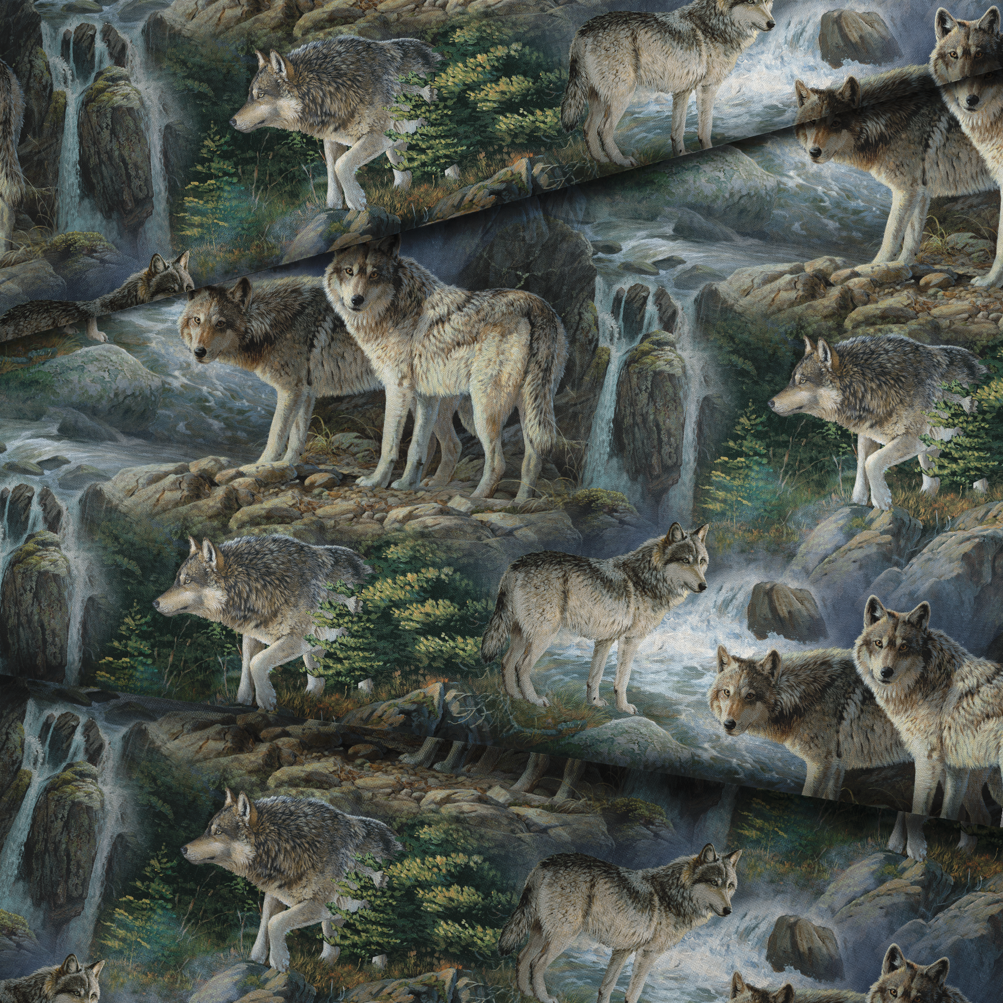 fabric fold mockup