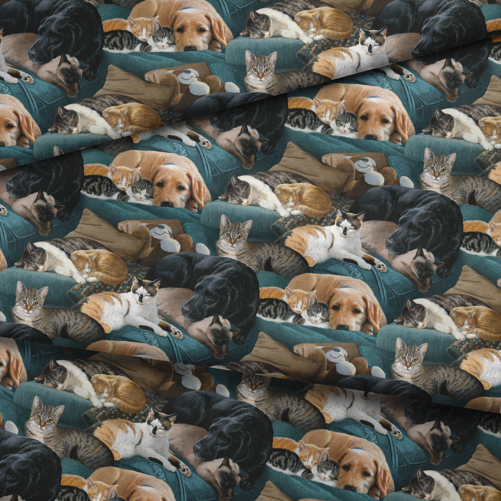 fabric fold mockup