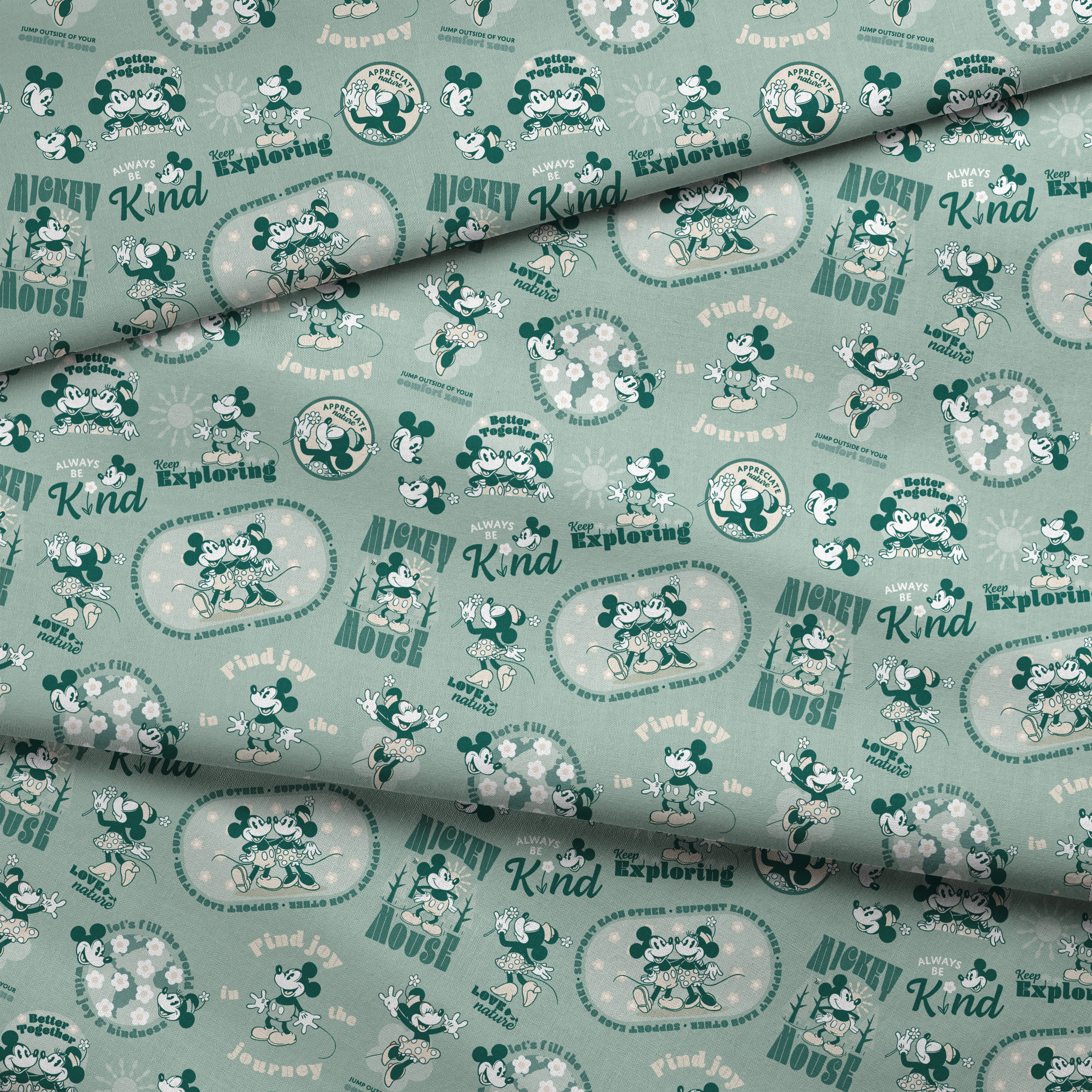 fabric fold mockup